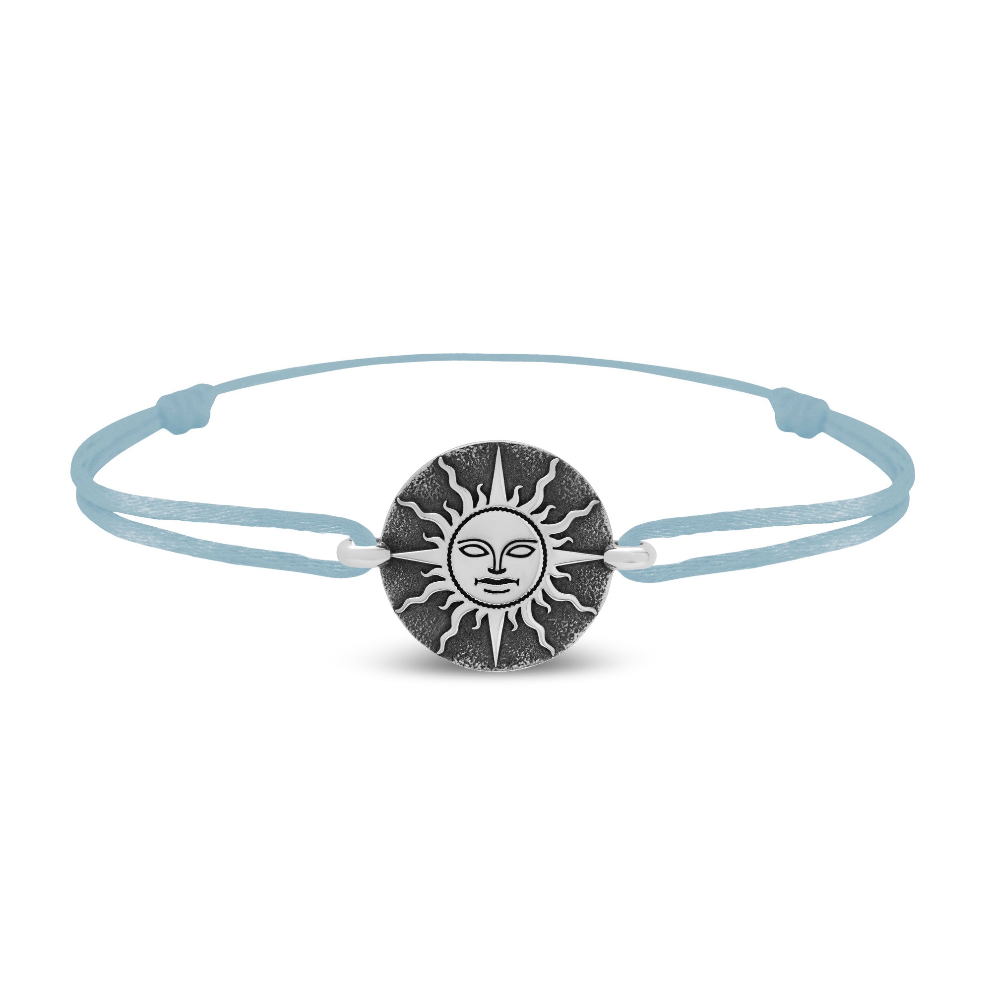 Bracelet lien soleil en argent