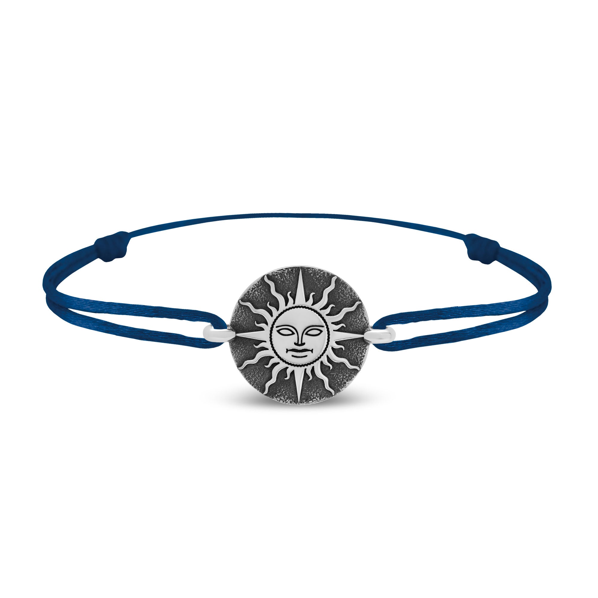 Bracelet lien soleil en argent