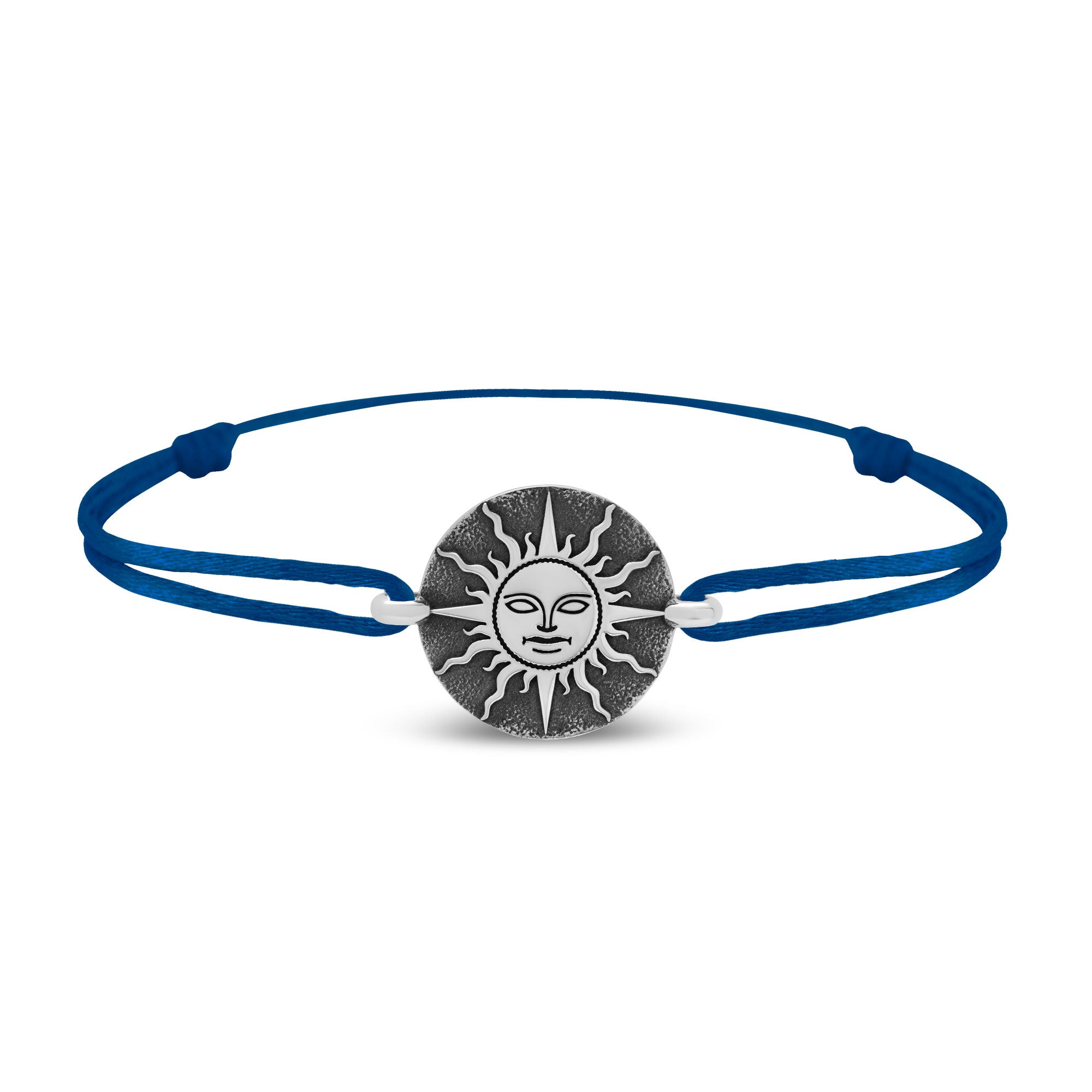 Bracelet lien soleil en argent