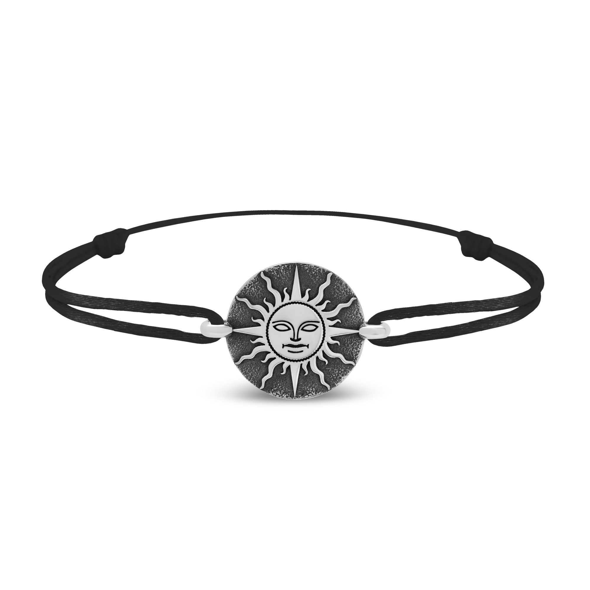 Bracelet lien soleil en argent