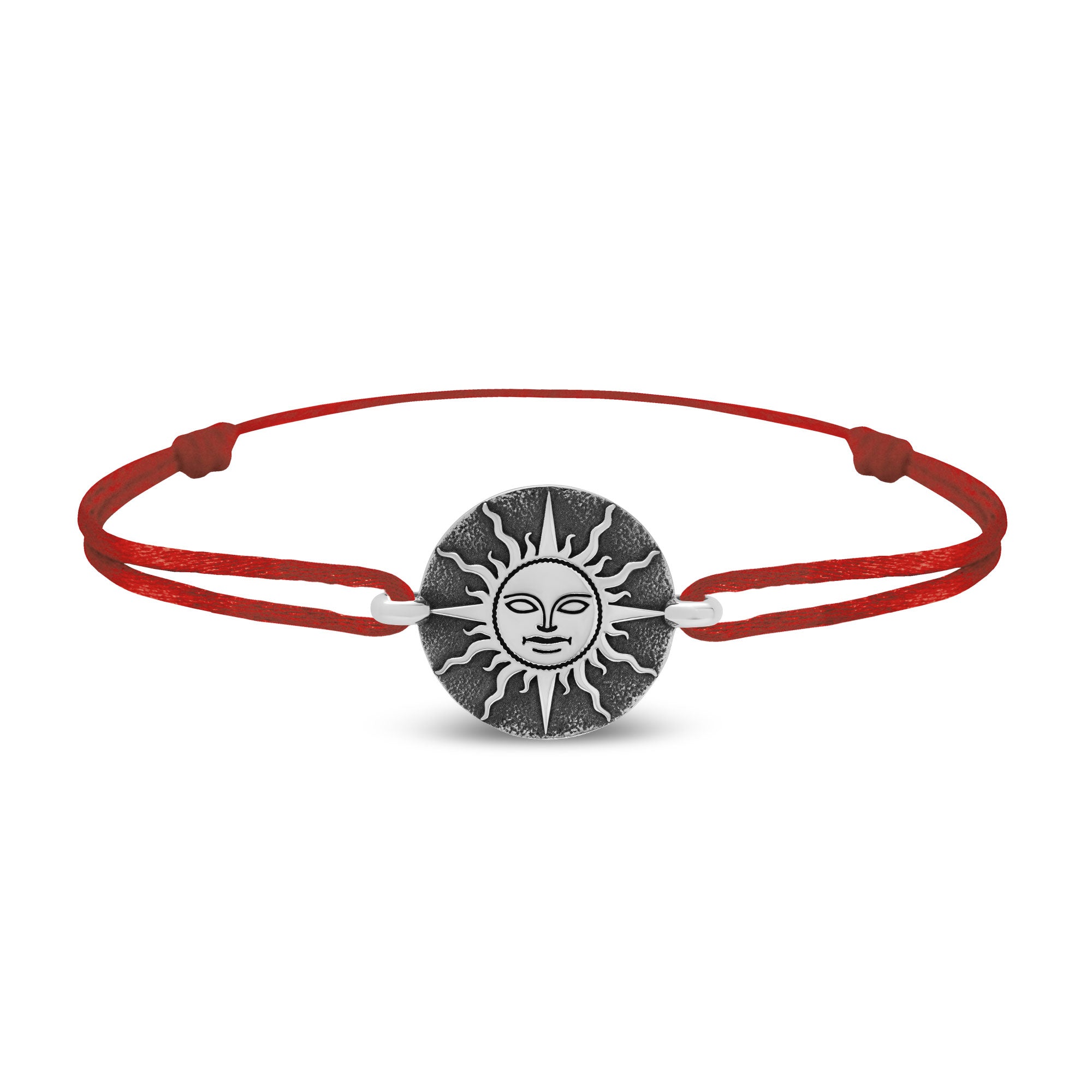 Bracelet lien soleil en argent