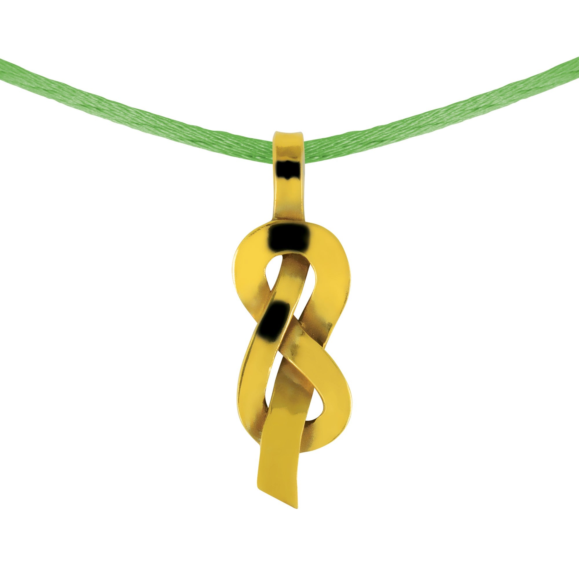 Pendentif Lacs d'Amour en or