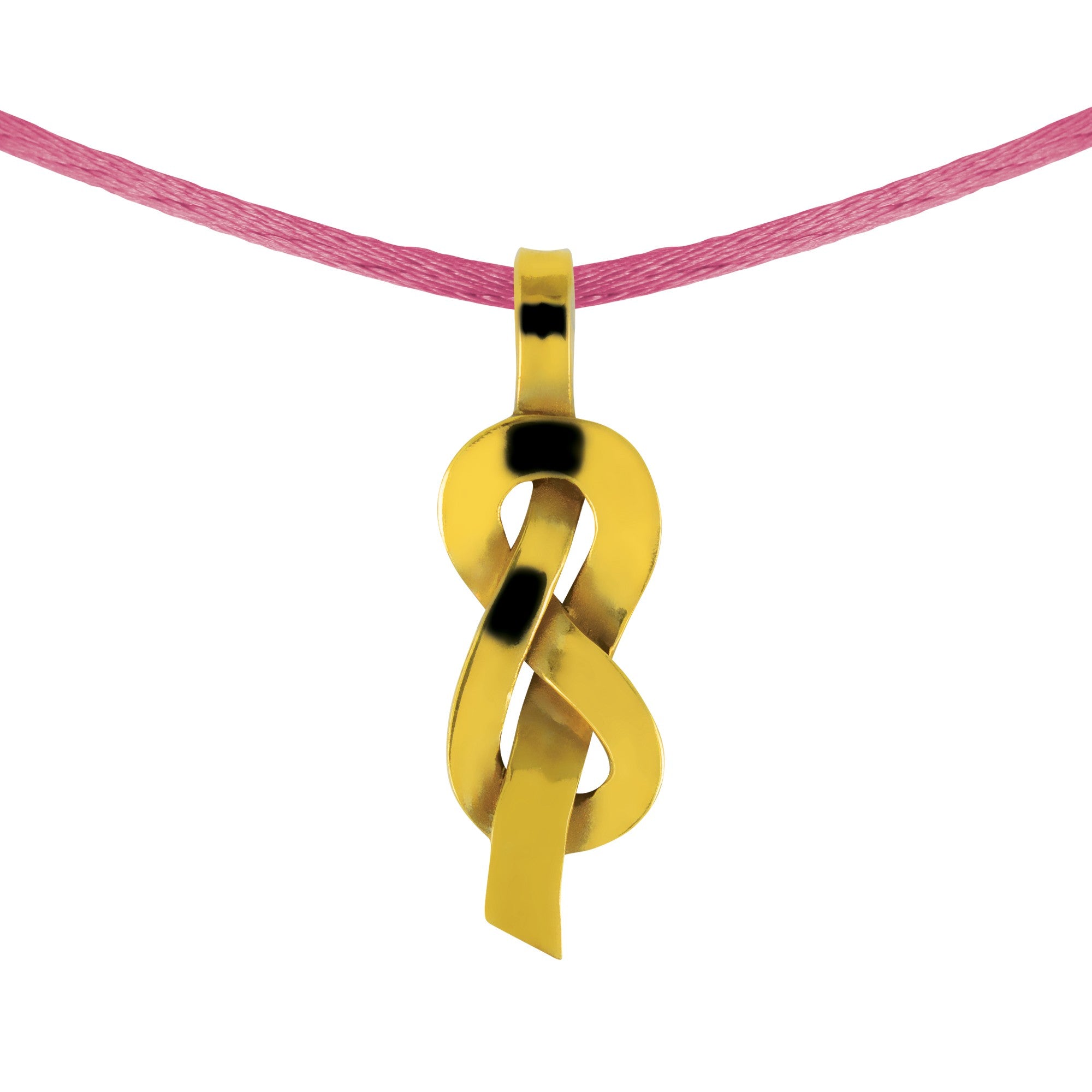 Pendentif Lacs d'Amour en or