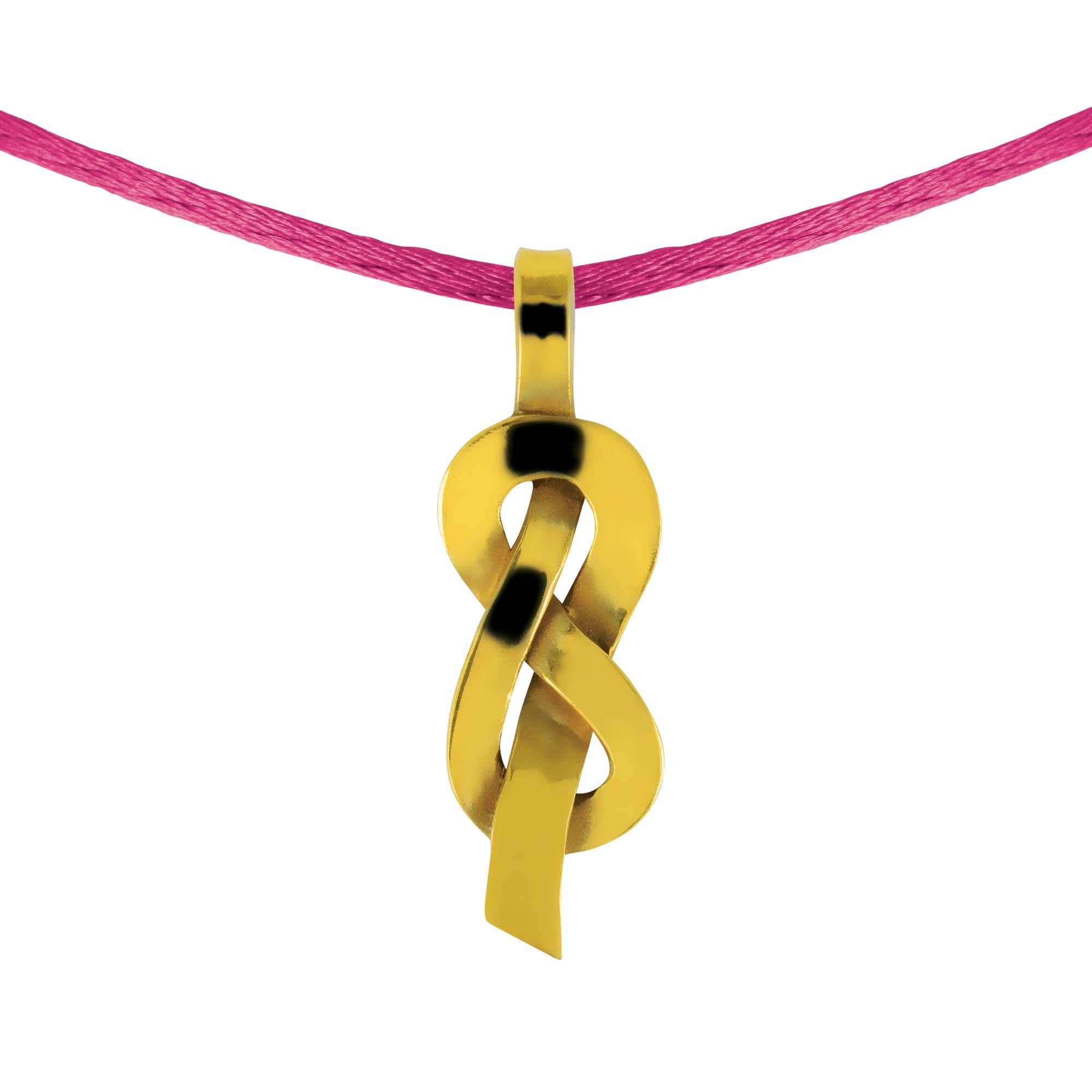 Pendentif Lacs d'Amour en or