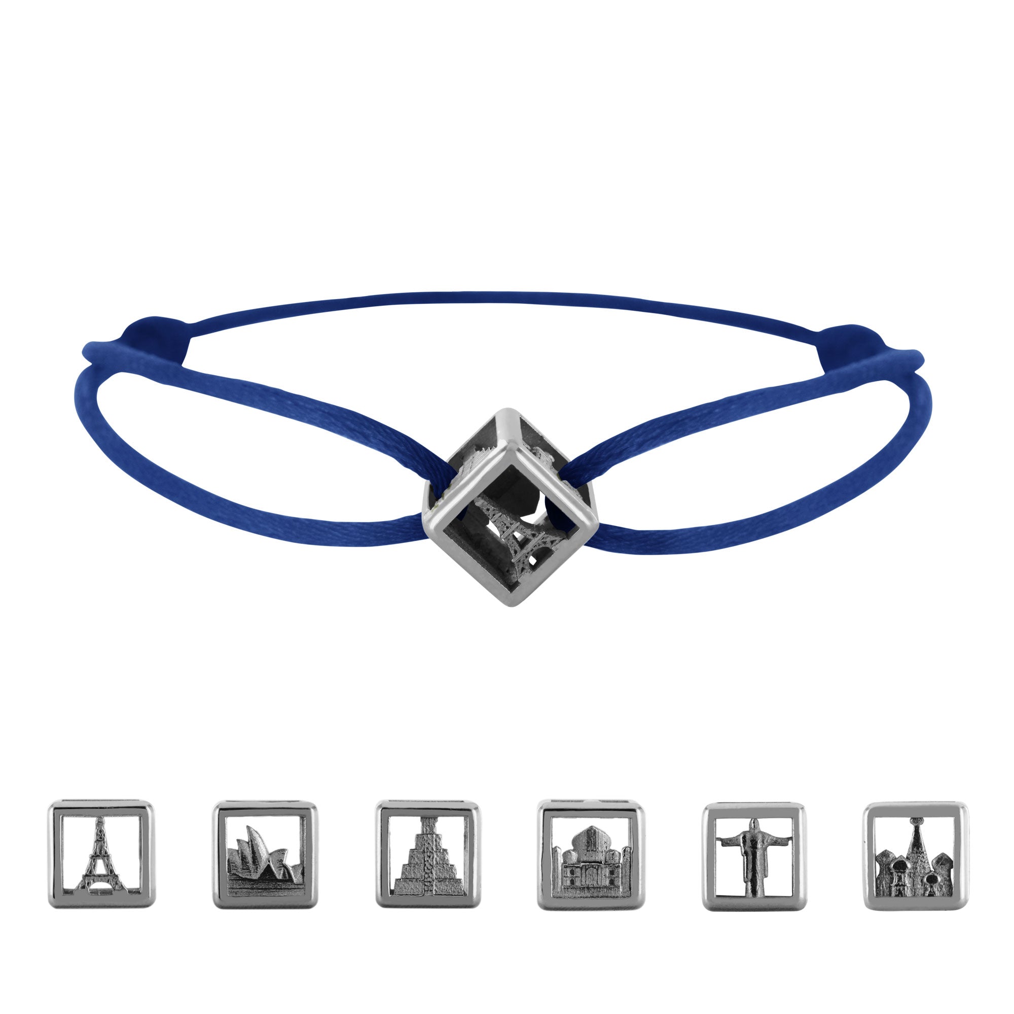 Silver Dice Bracelet voyage