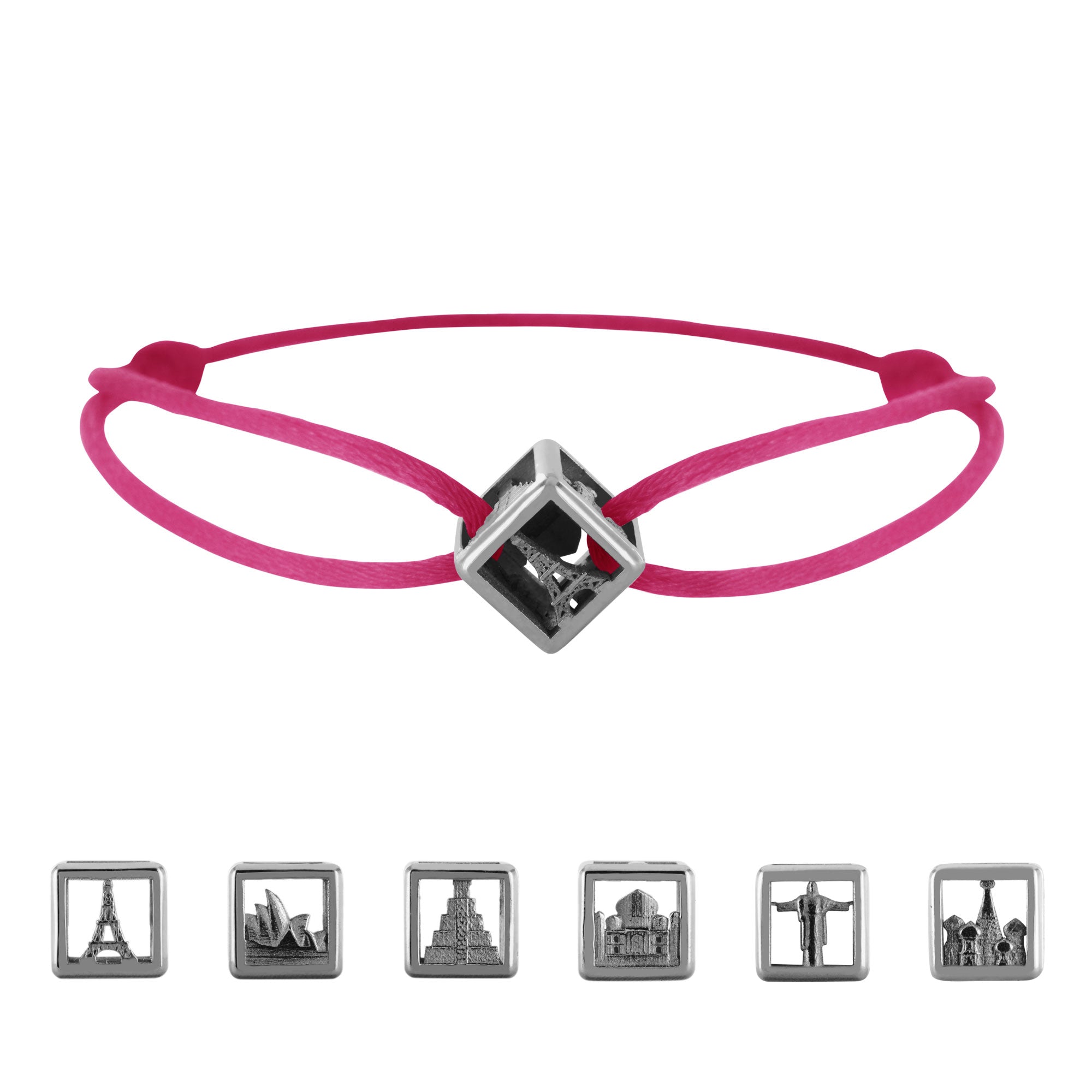 Silver Dice Bracelet voyage