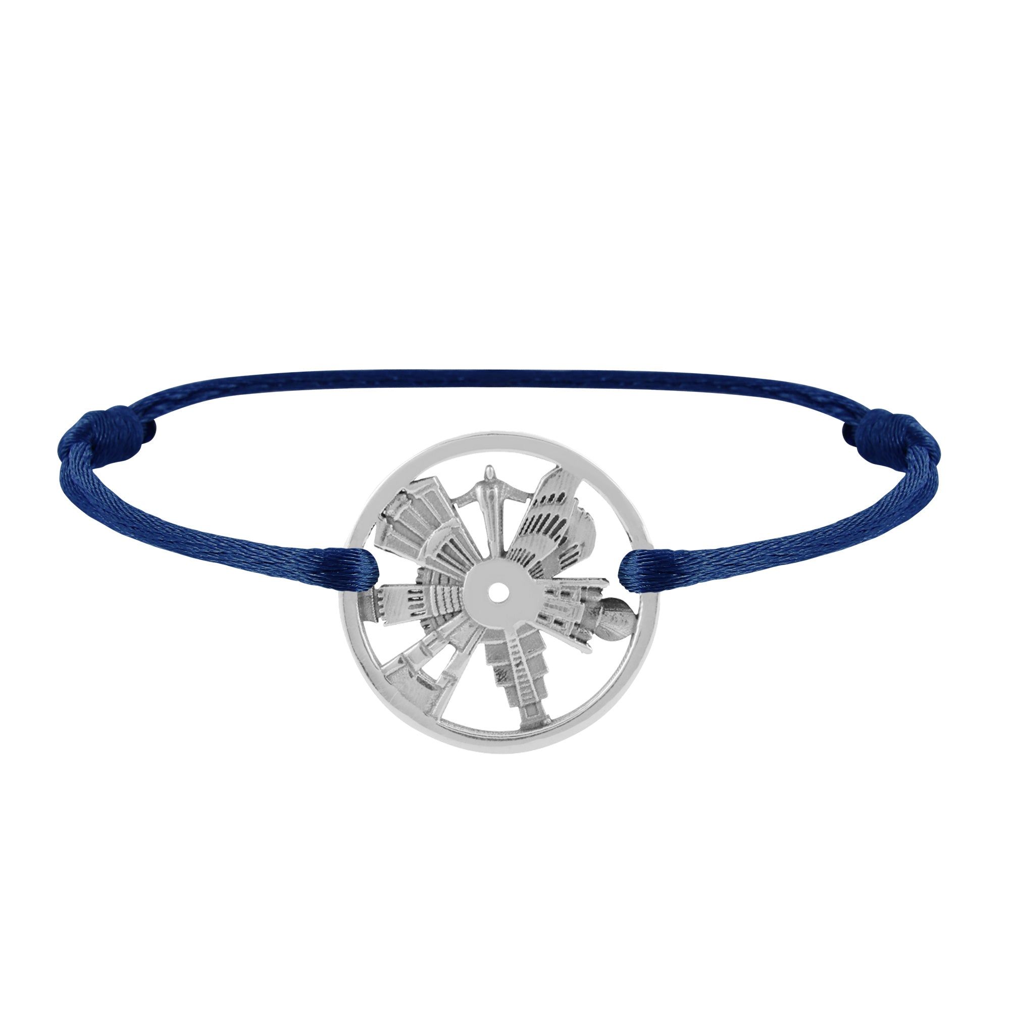 Bracelet 7 Merveilles Du Monde en Or