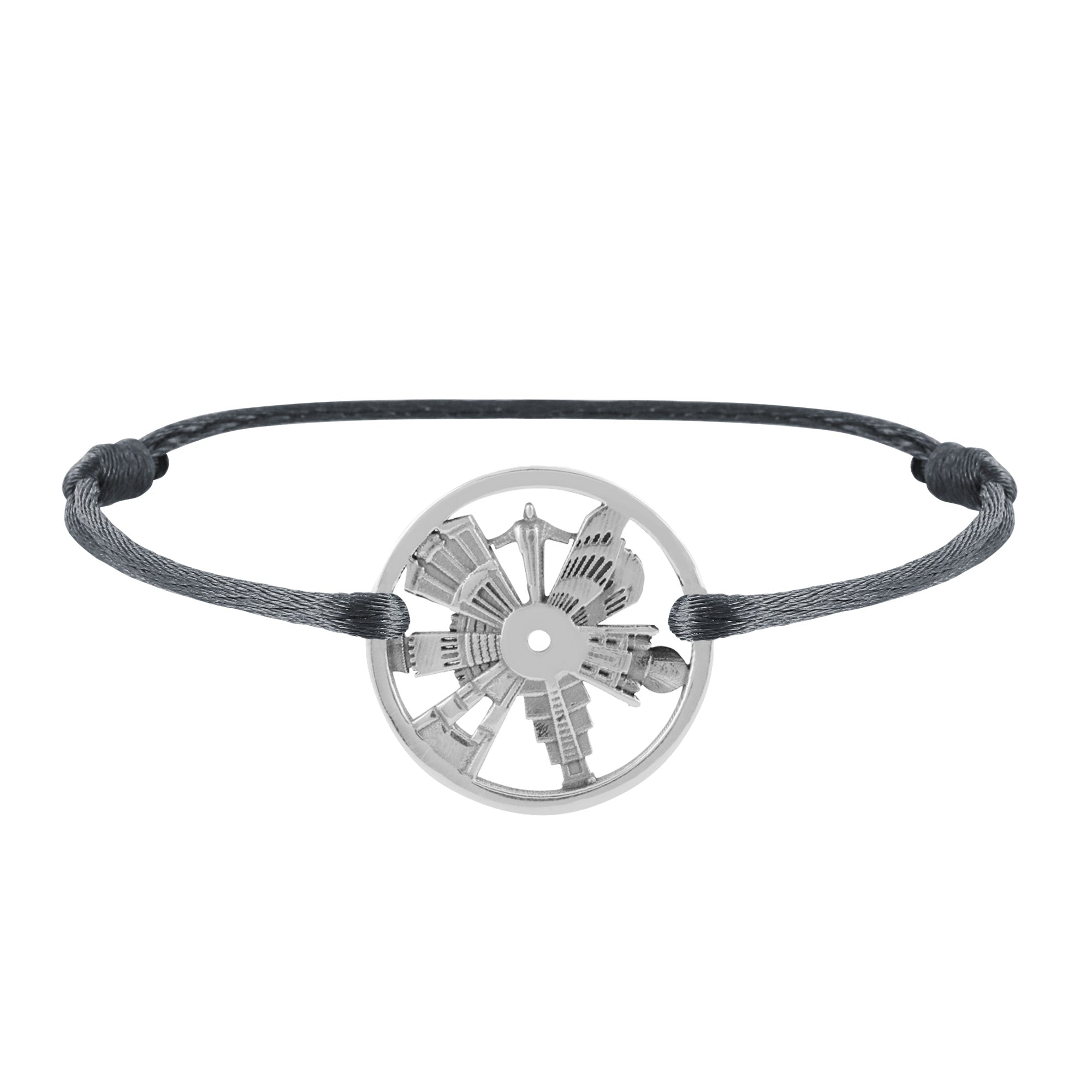Bracelet 7 Merveilles Du Monde en Or