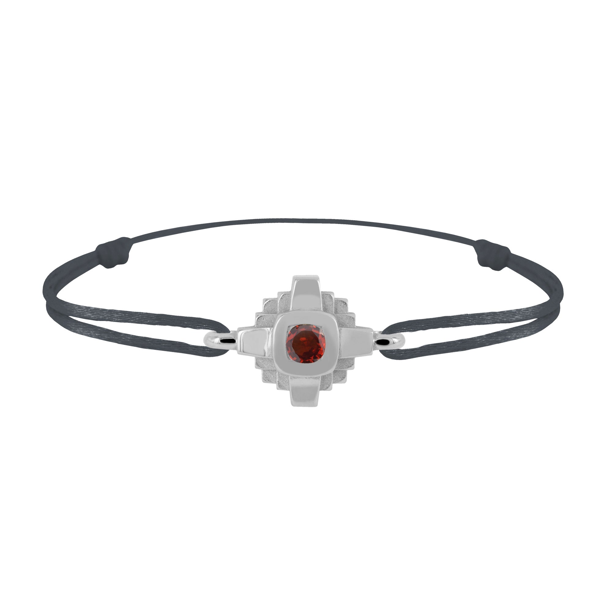Esther red sapphire 3 mm bracelet
