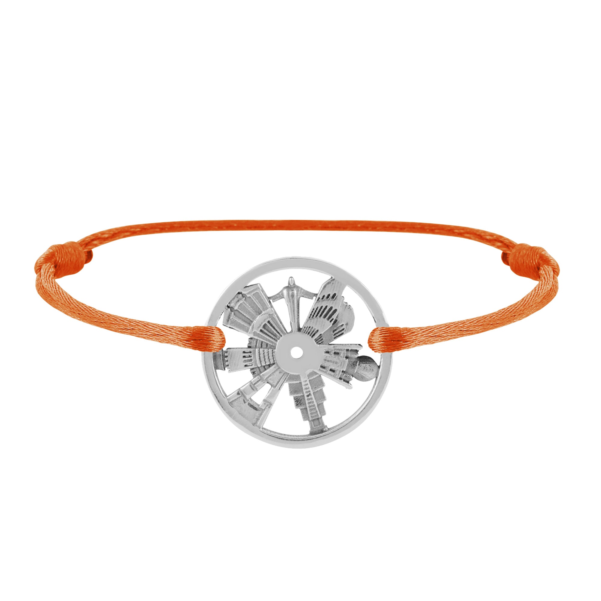 Bracelet 7 Merveilles Du Monde en Or