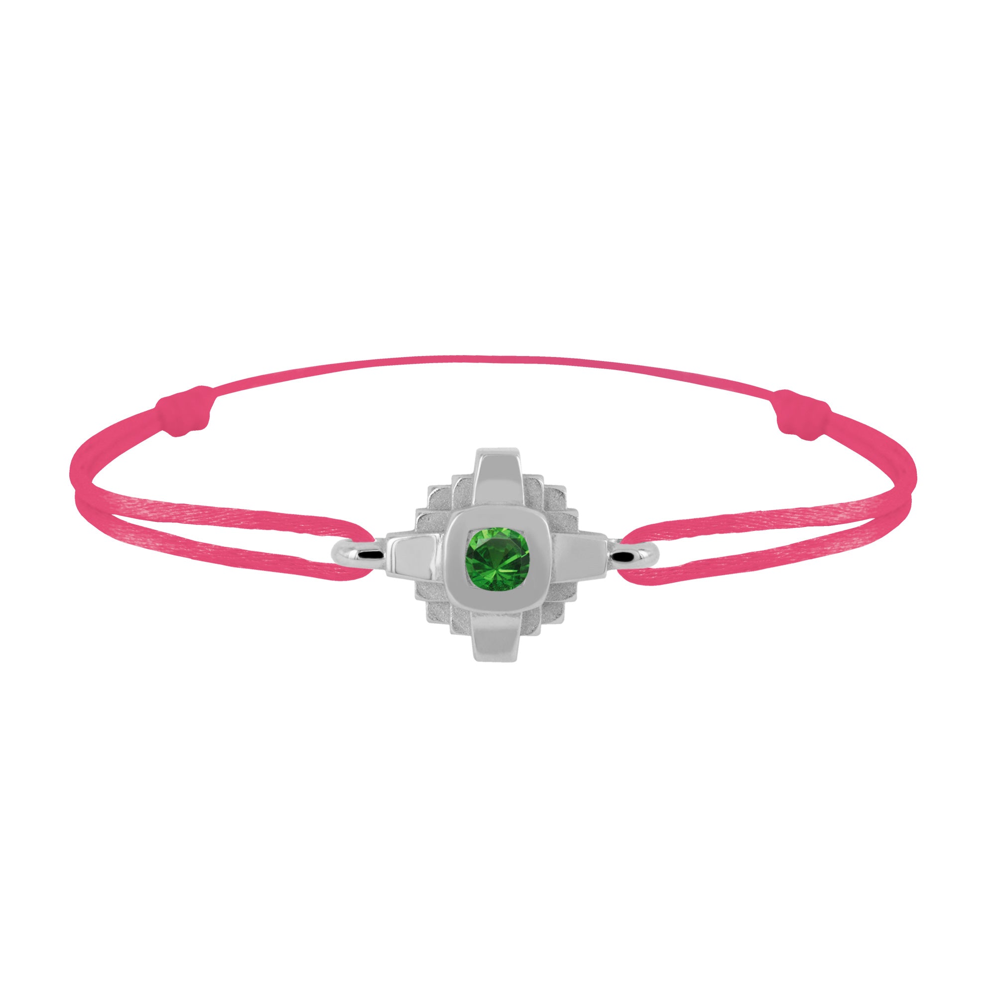 Bracelet Esther Tsavorite verte 3 mm