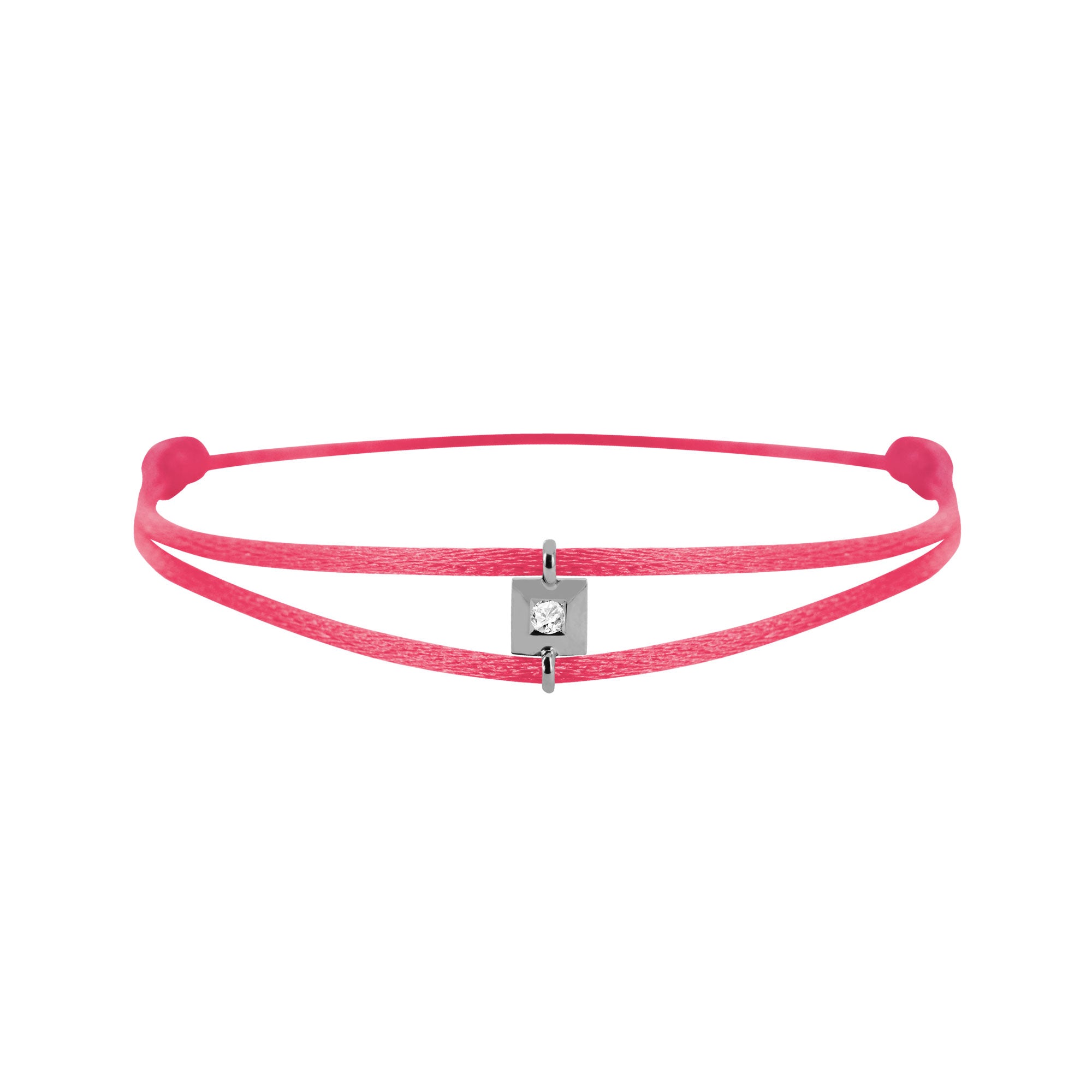Bracelet Mon Alchimie Carré en or et diamant