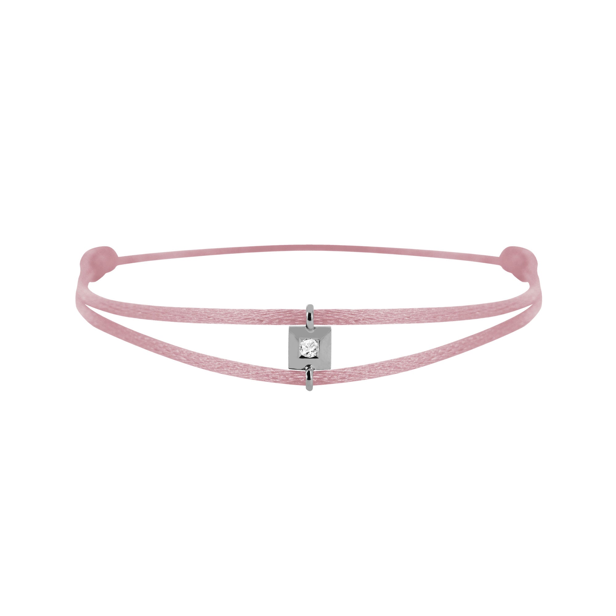Bracelet Mon Alchimie Carré en or et diamant
