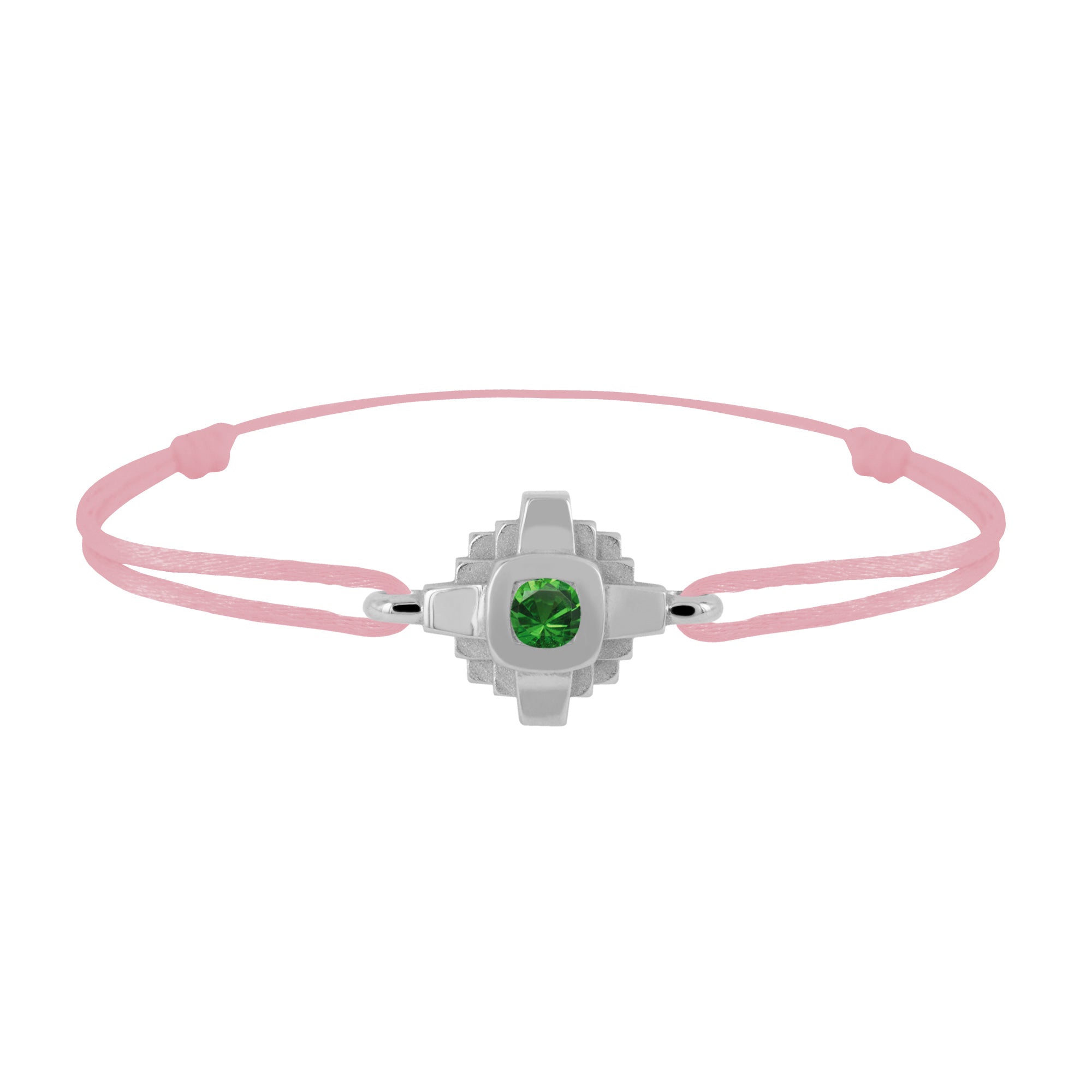 Bracelet Esther Tsavorite verte 3 mm
