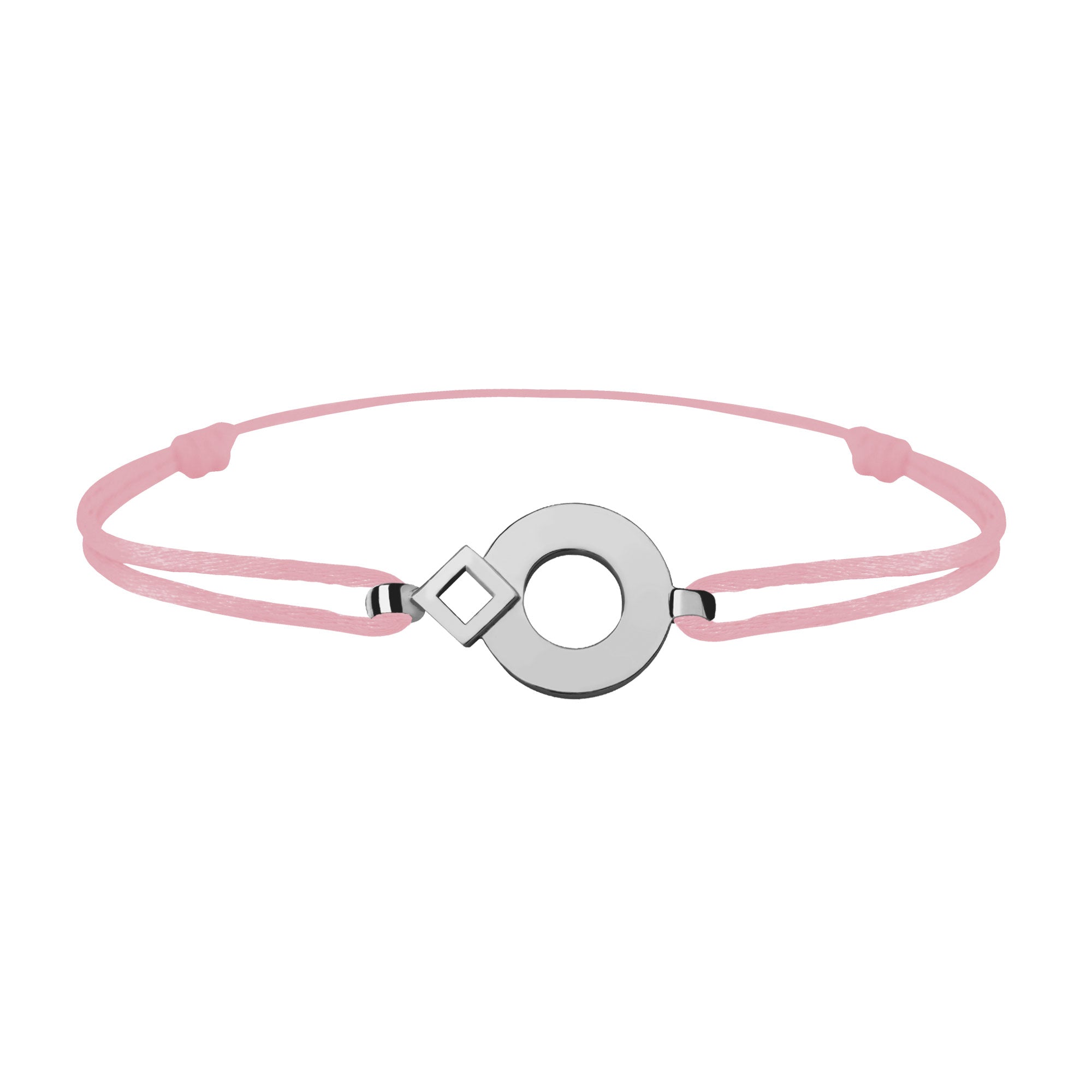 Bracelet link Tournaire signe eclipse round gold