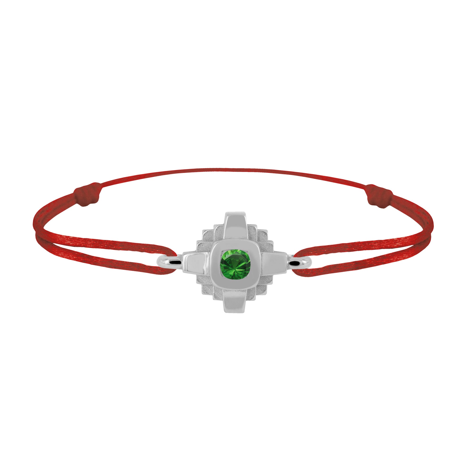 Bracelet Esther Tsavorite verte 3 mm