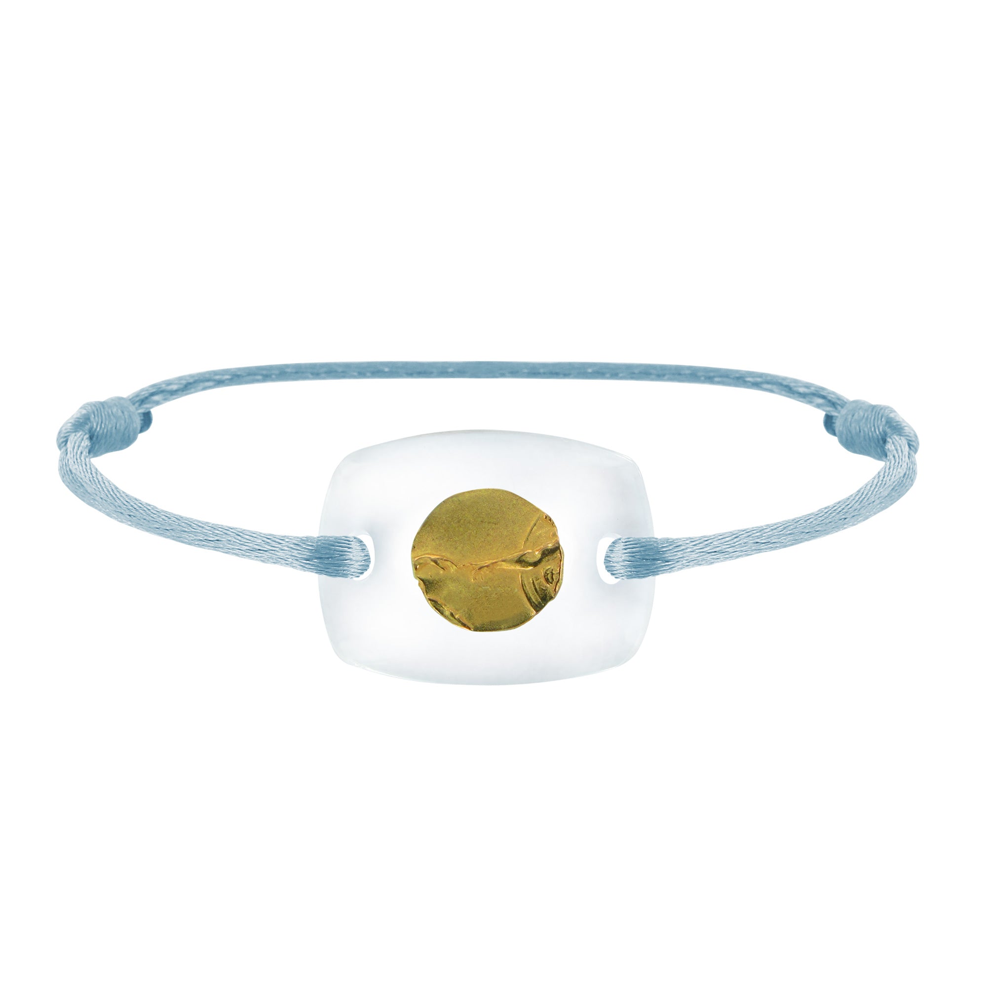 Creation du Monde emotion link bracelet in gold