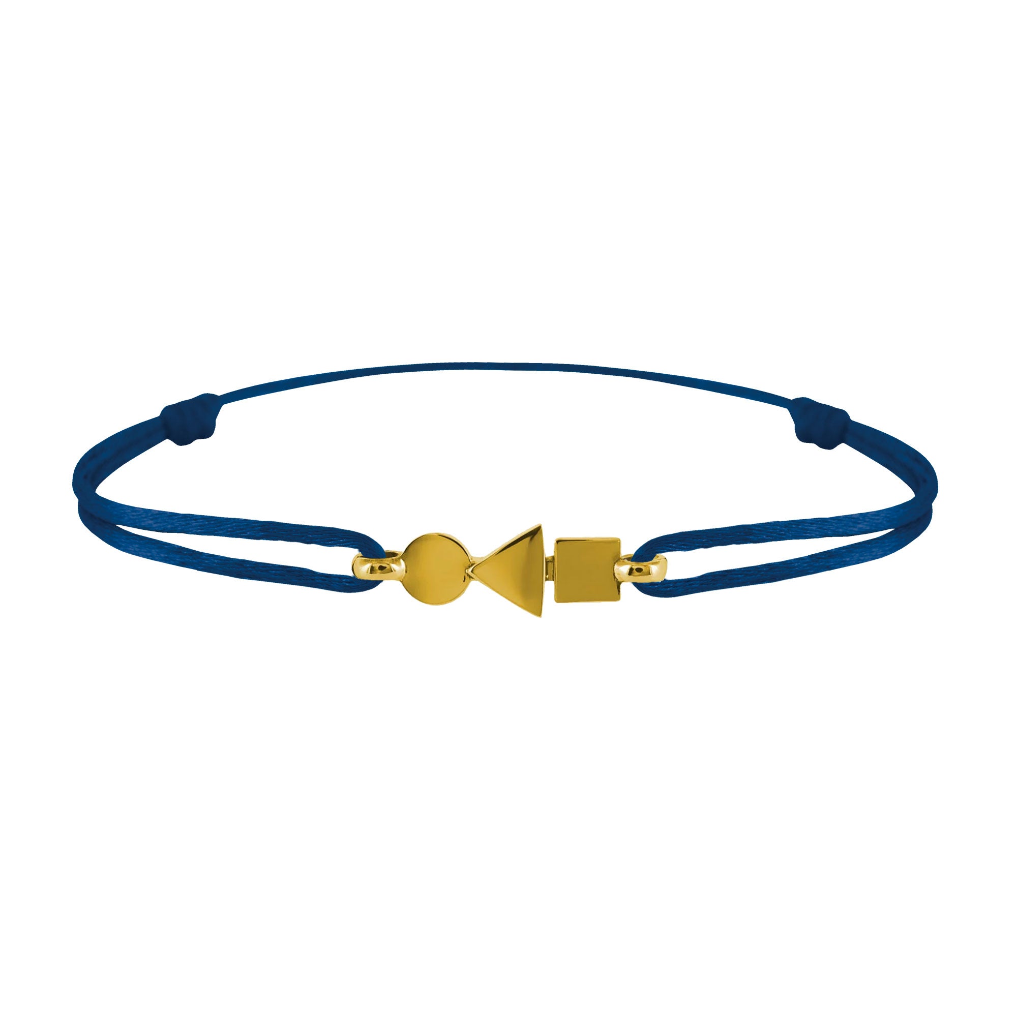 trilogy full gold bracelet Tournaire