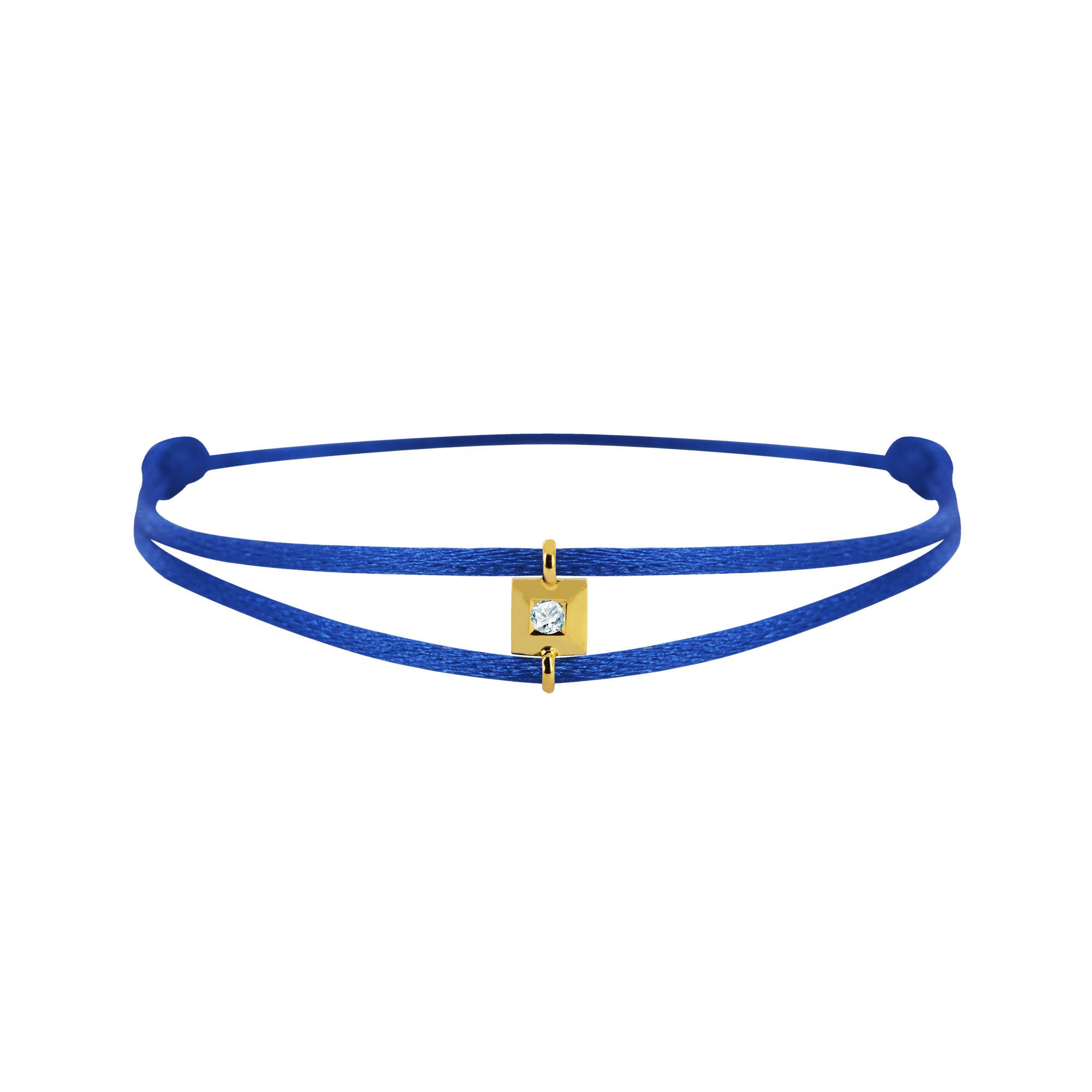 Bracelet Mon Alchimie Carré en or et diamant