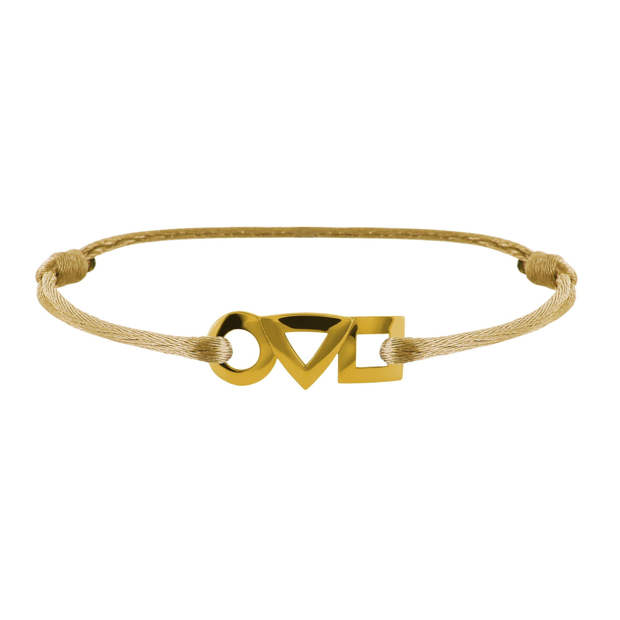 Bracelet Trilogie en or Tournaire