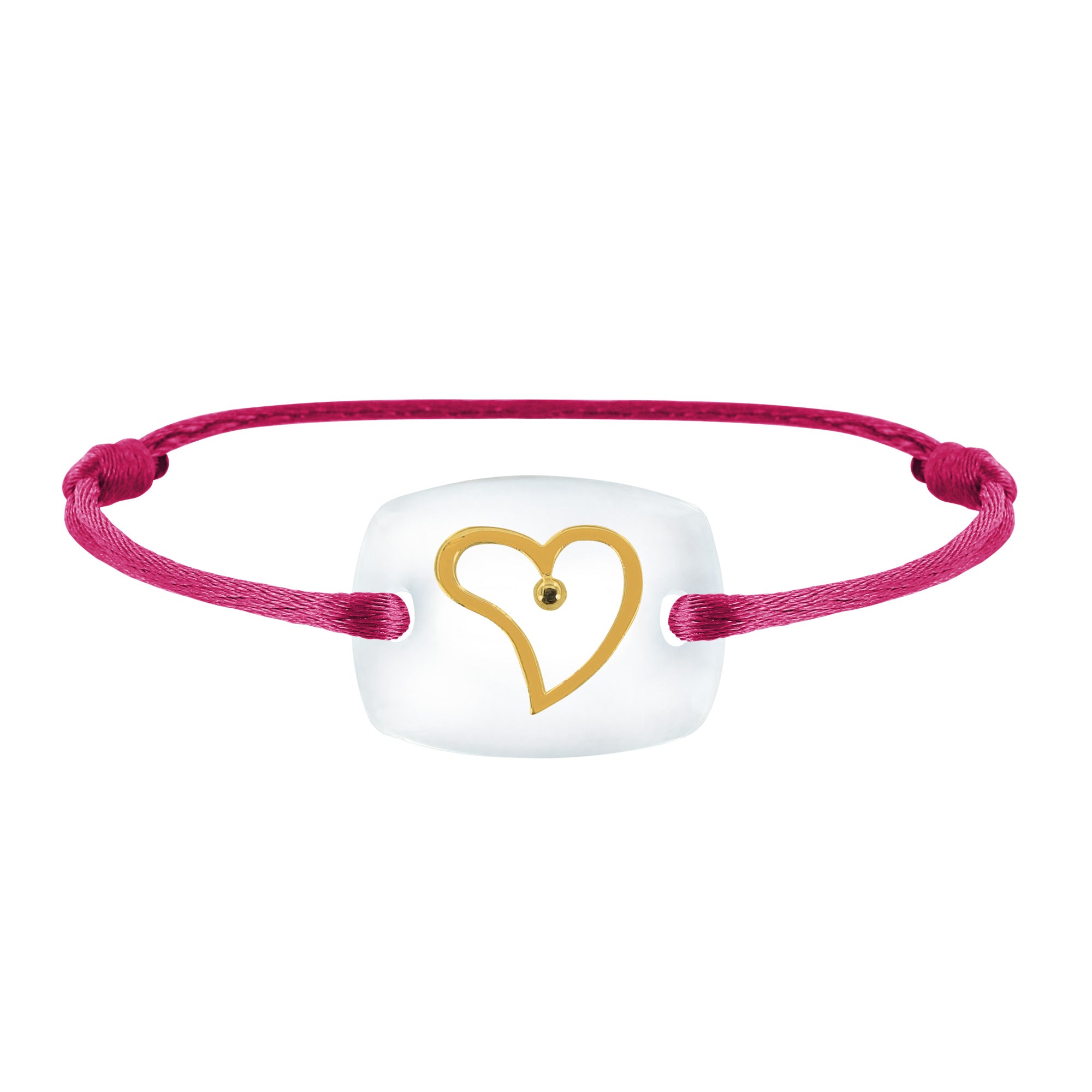 Heart bracelet amour link emotion in gold