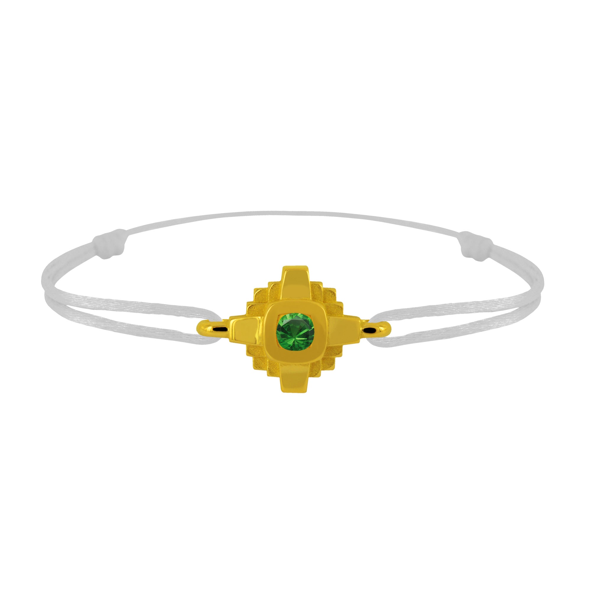 Bracelet Esther Tsavorite verte 3 mm