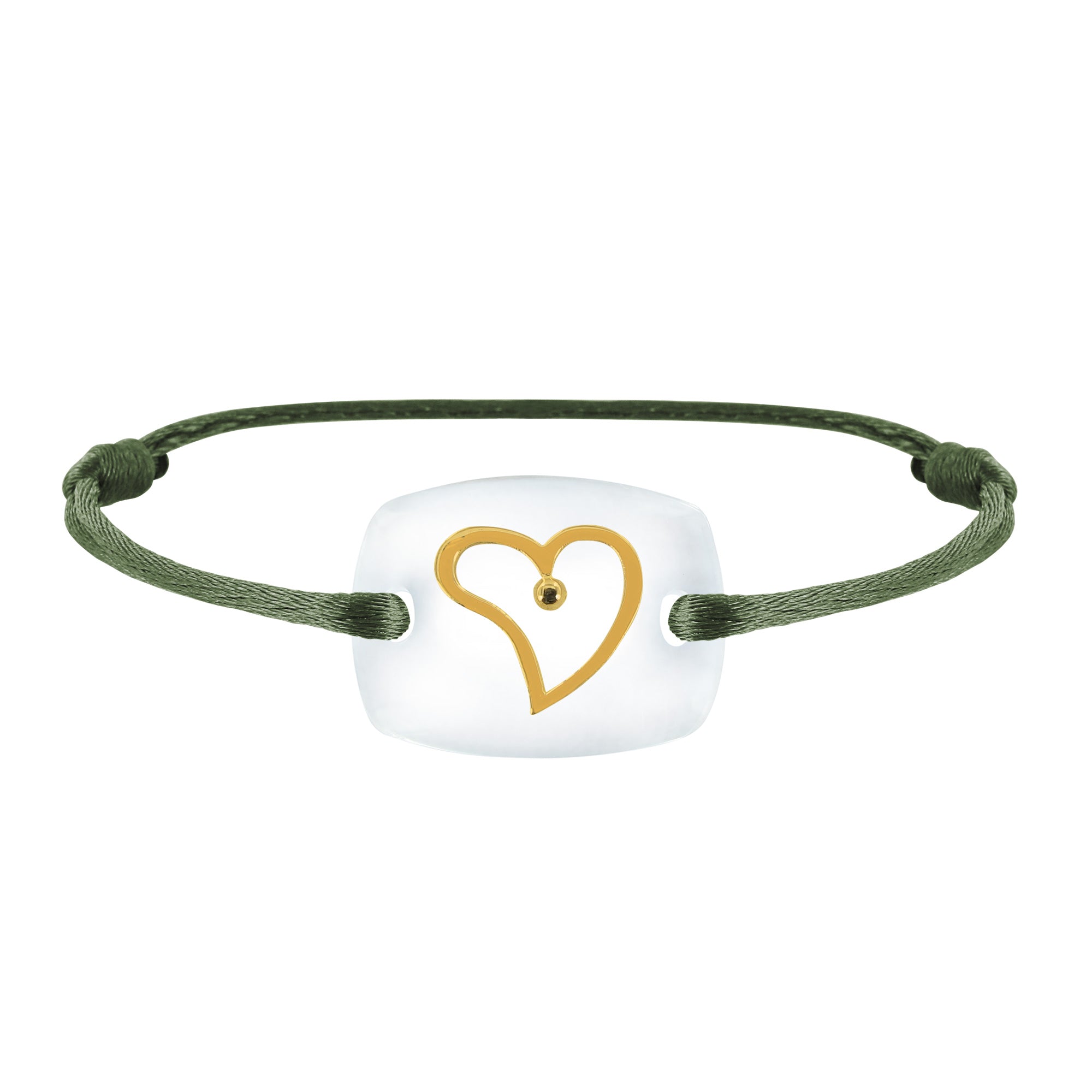 Heart bracelet amour link emotion in gold