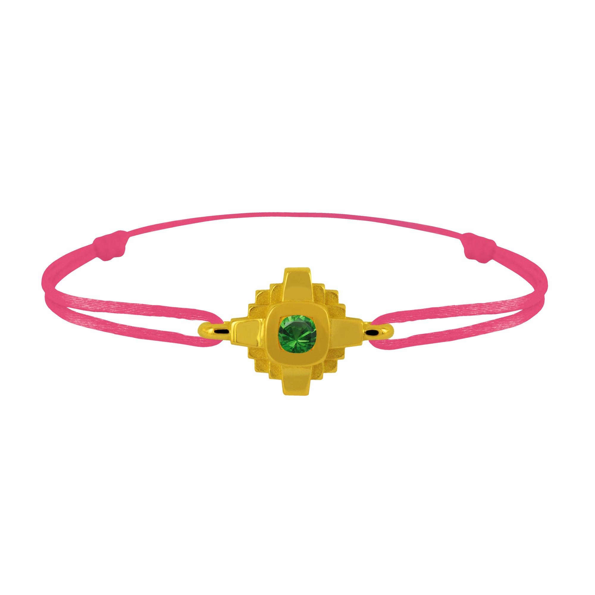 Bracelet Esther Tsavorite verte 3 mm