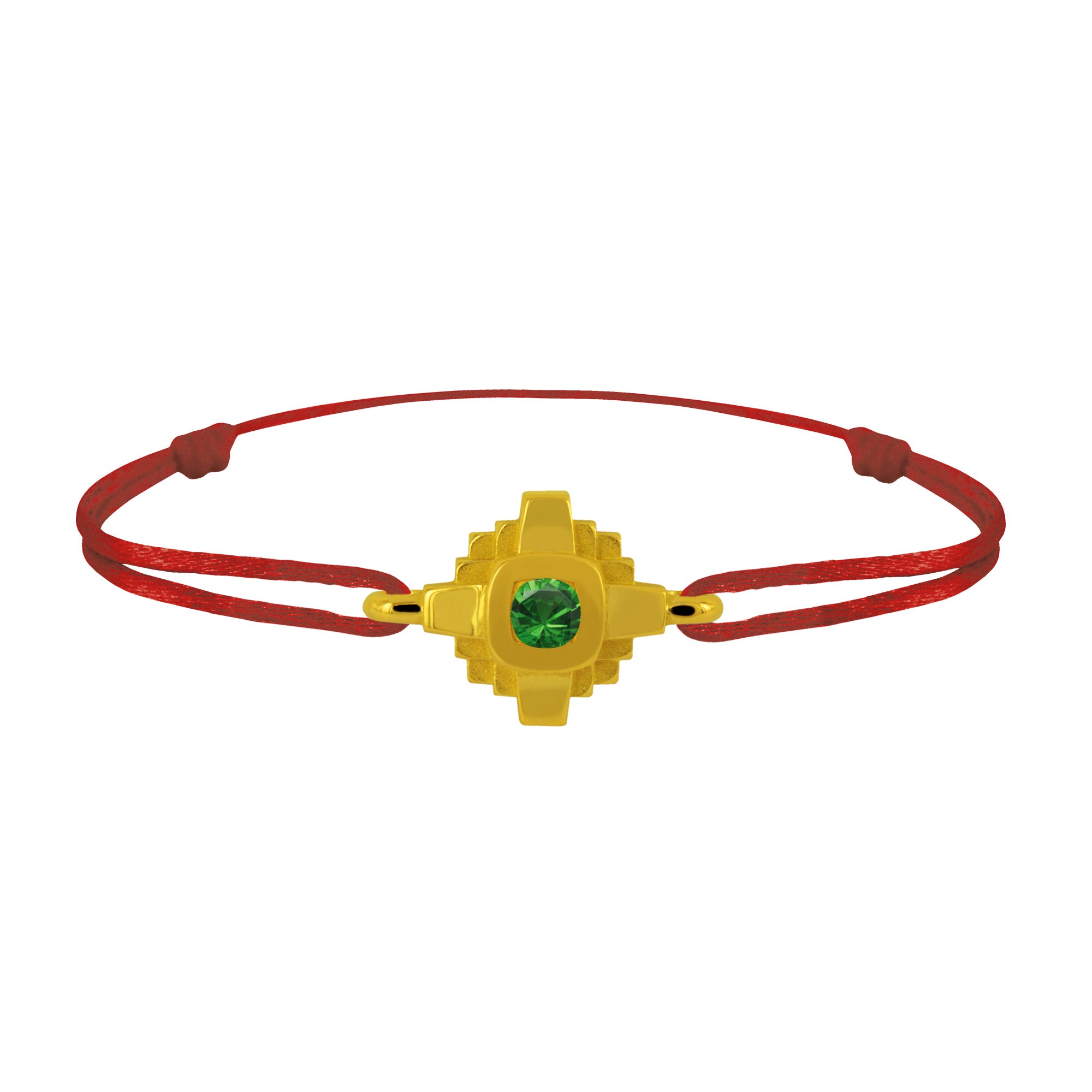 Bracelet Esther Tsavorite verte 3 mm