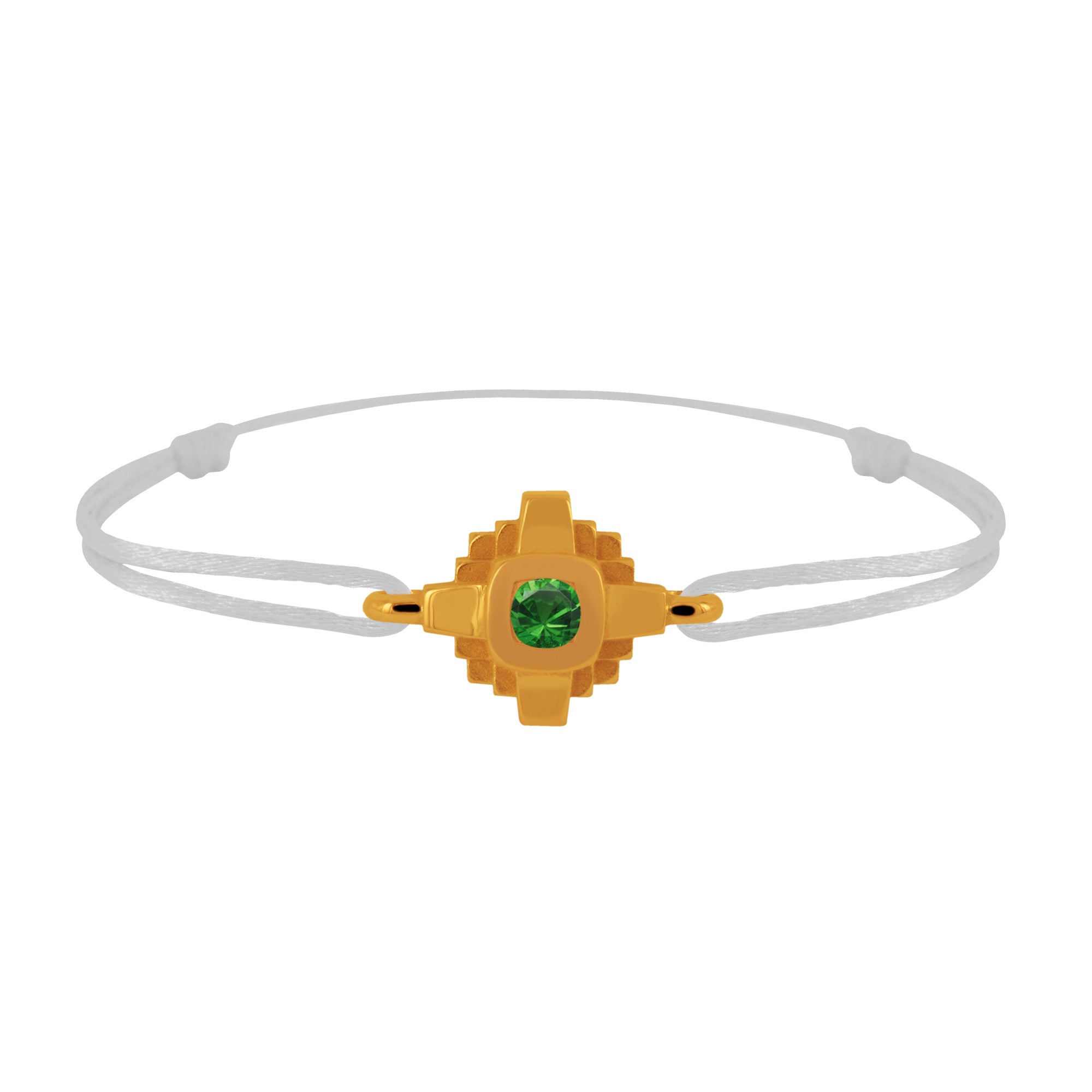 Bracelet Esther Tsavorite verte 3 mm