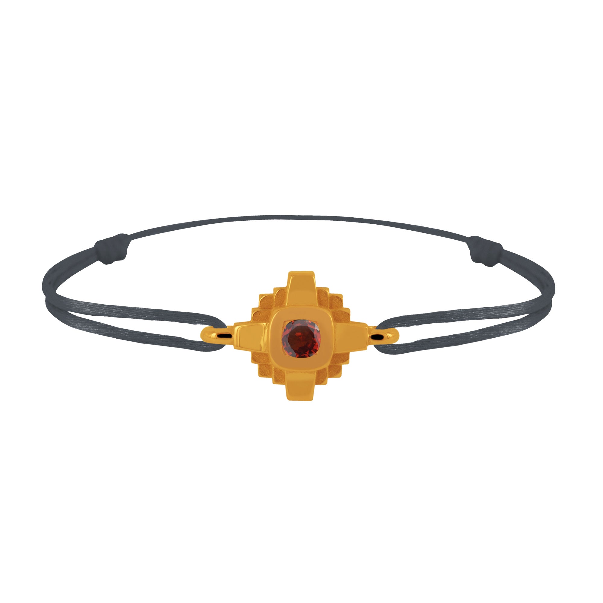 Esther red sapphire 3 mm bracelet