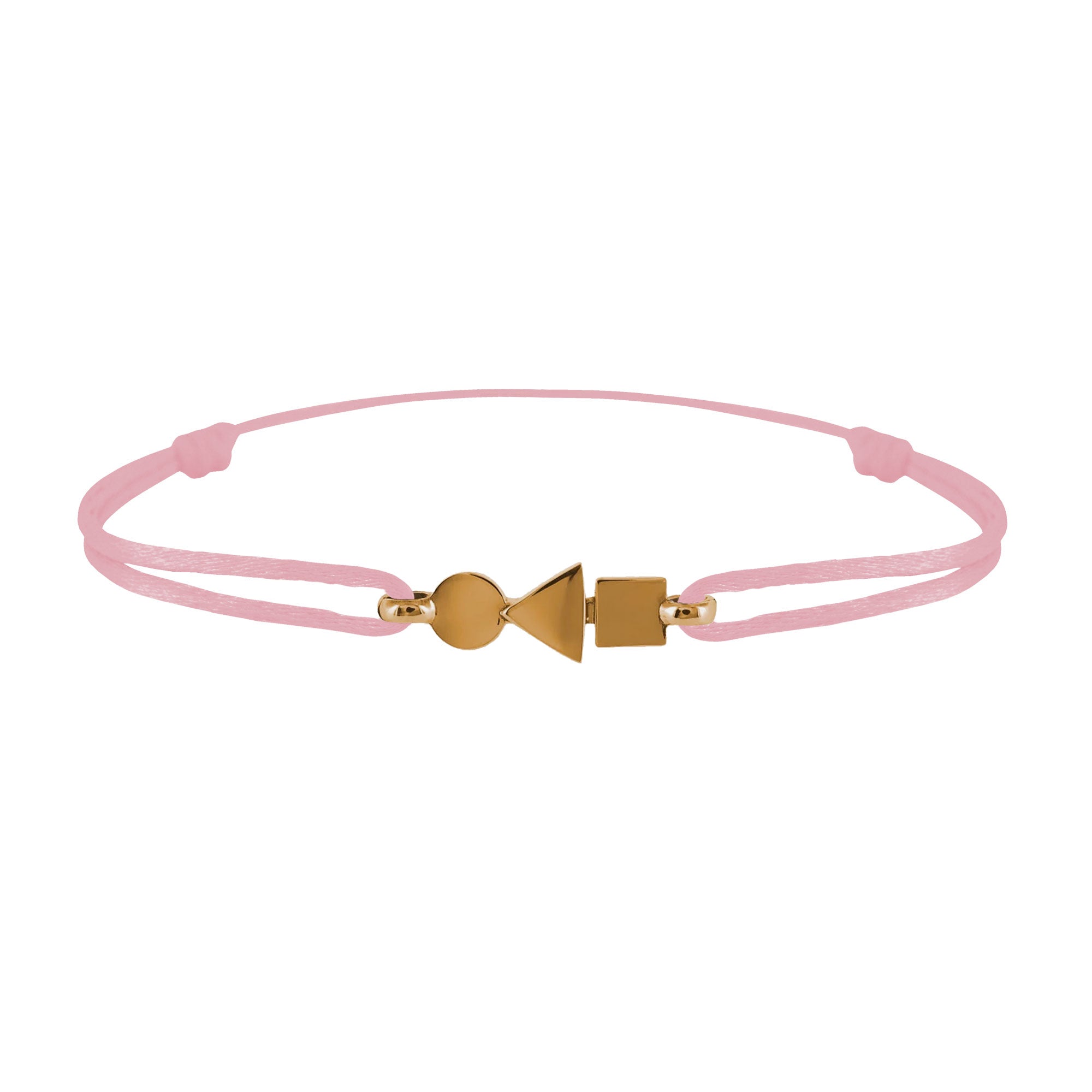 trilogy full gold bracelet Tournaire