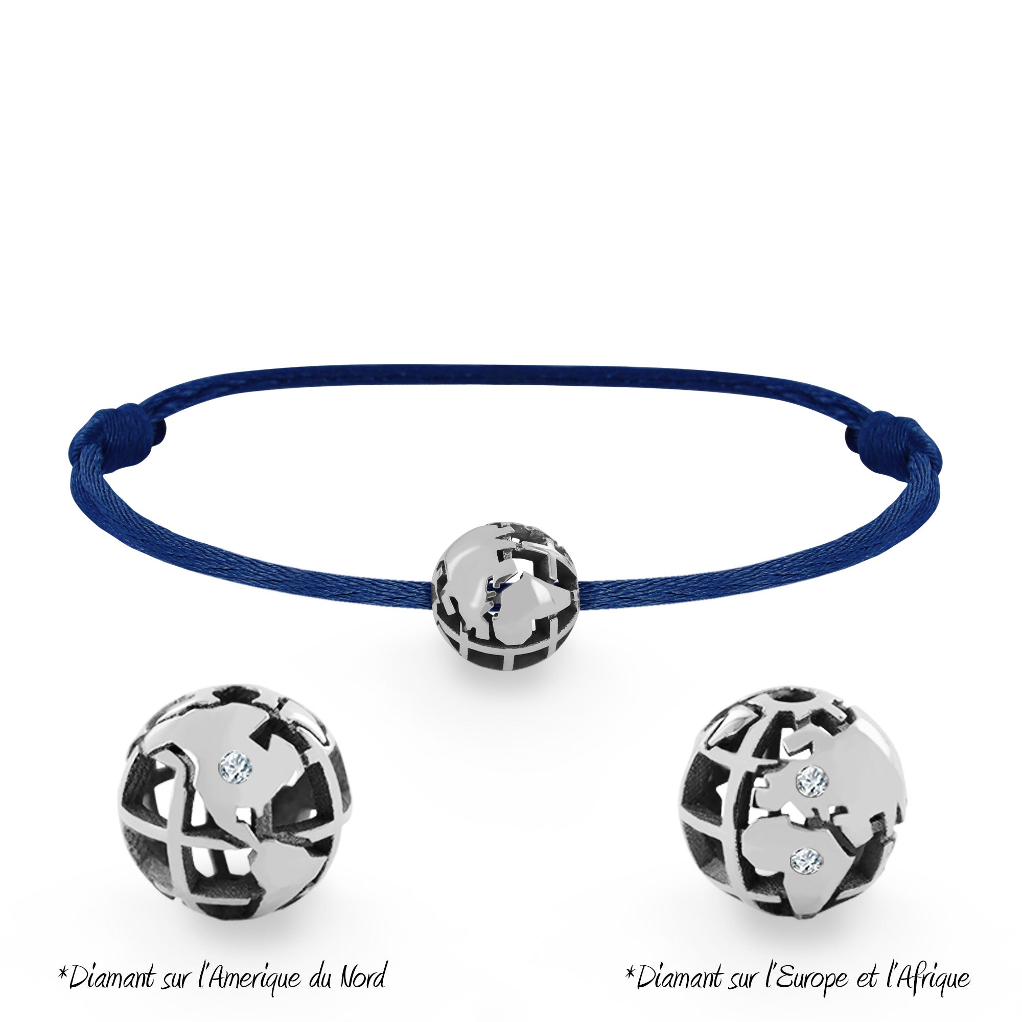 Bracelet Perle de voyage personnalisable