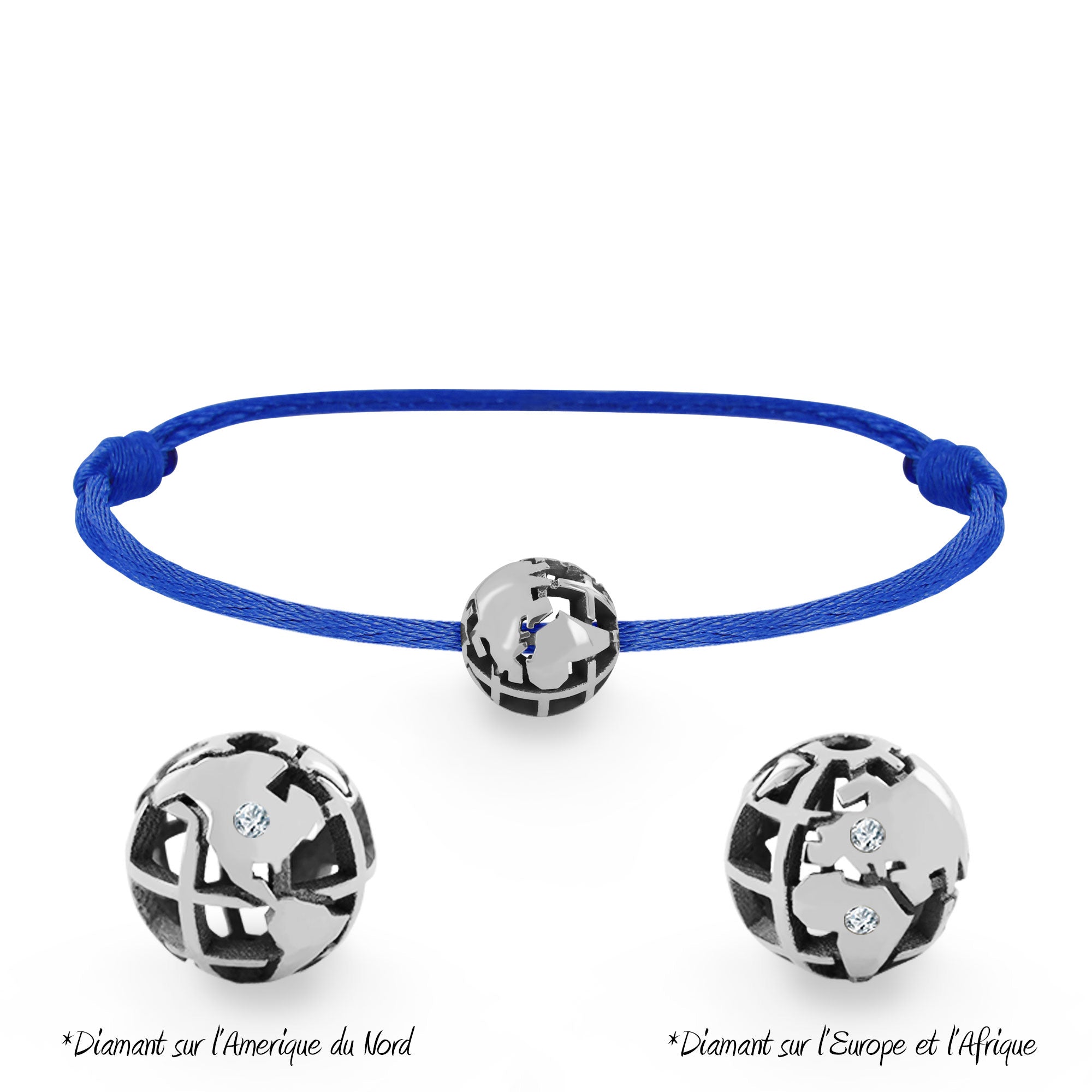 Bracelet Perle de voyage personnalisable