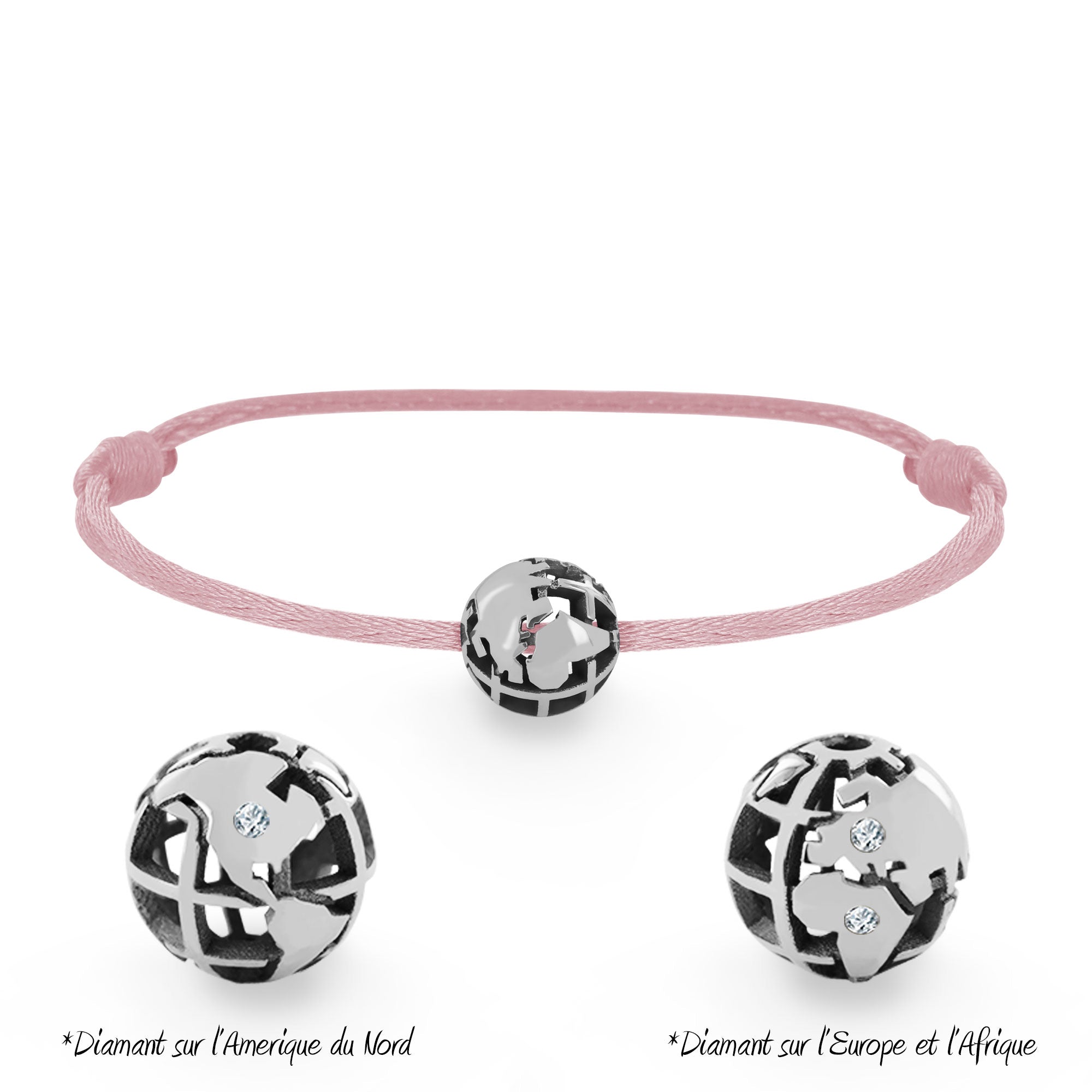 Bracelet Perle de voyage personnalisable