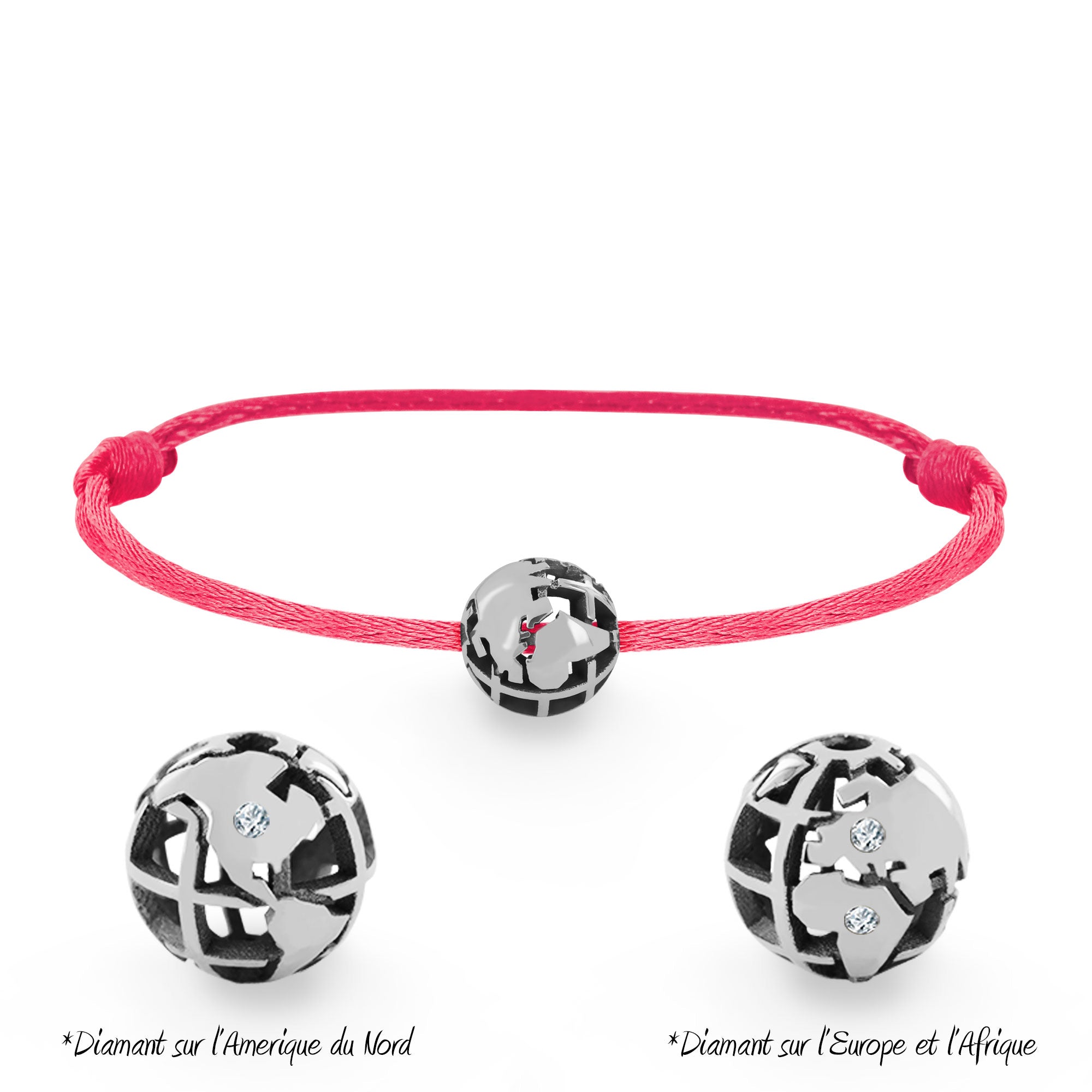 Bracelet Perle de voyage personnalisable