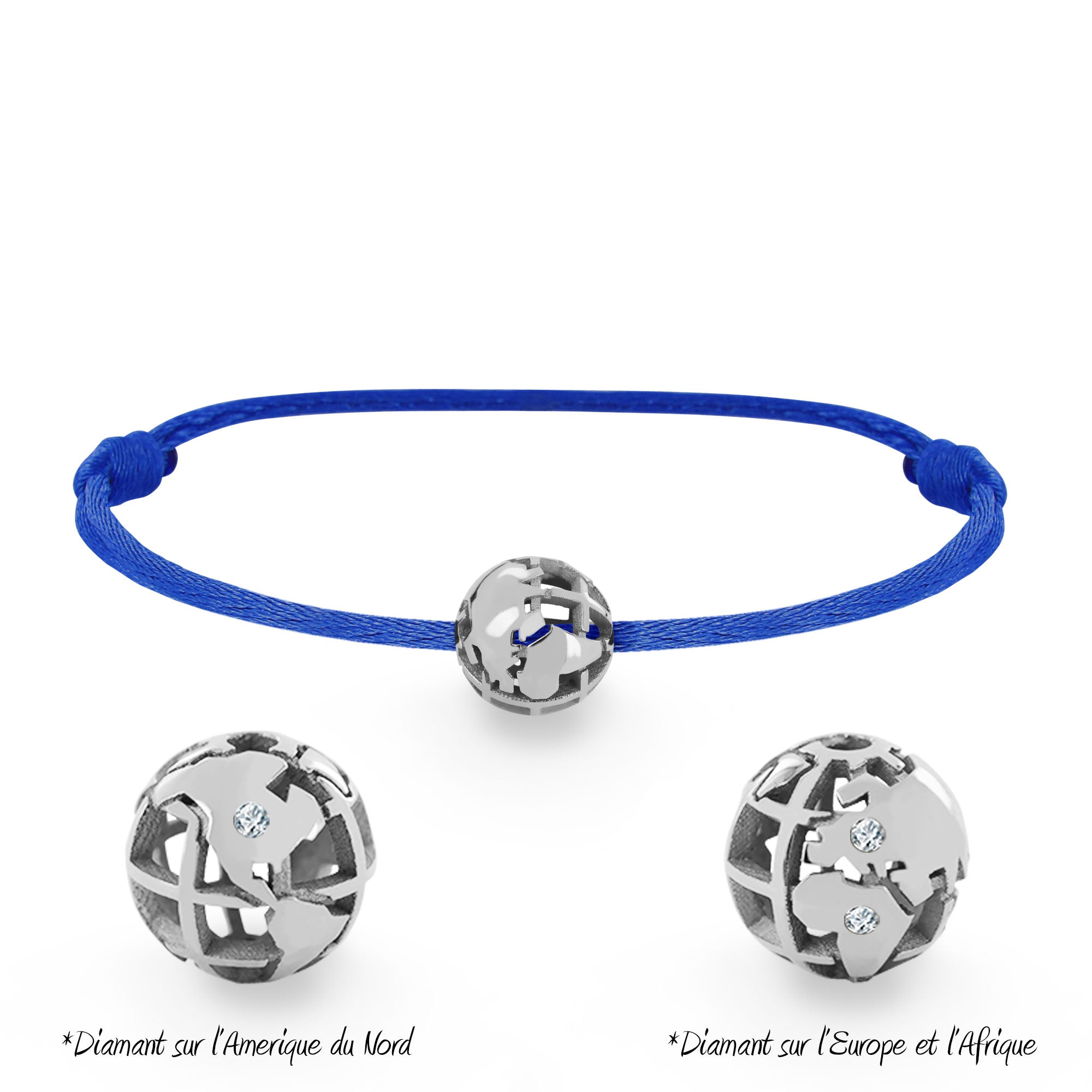 Bracelet Perle de voyage personnalisable