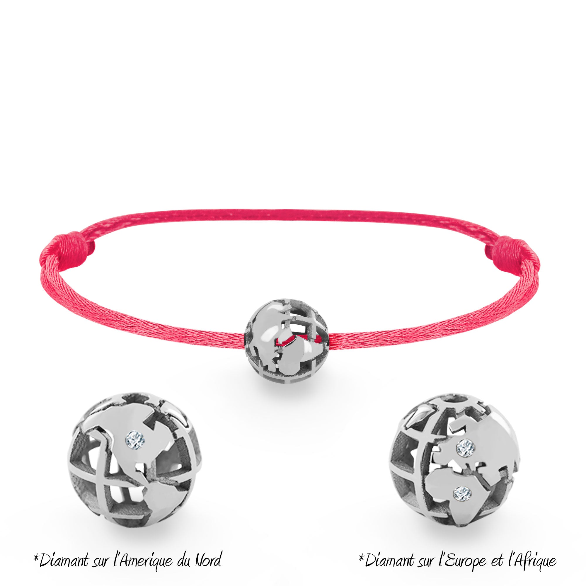 Bracelet Perle de voyage personnalisable