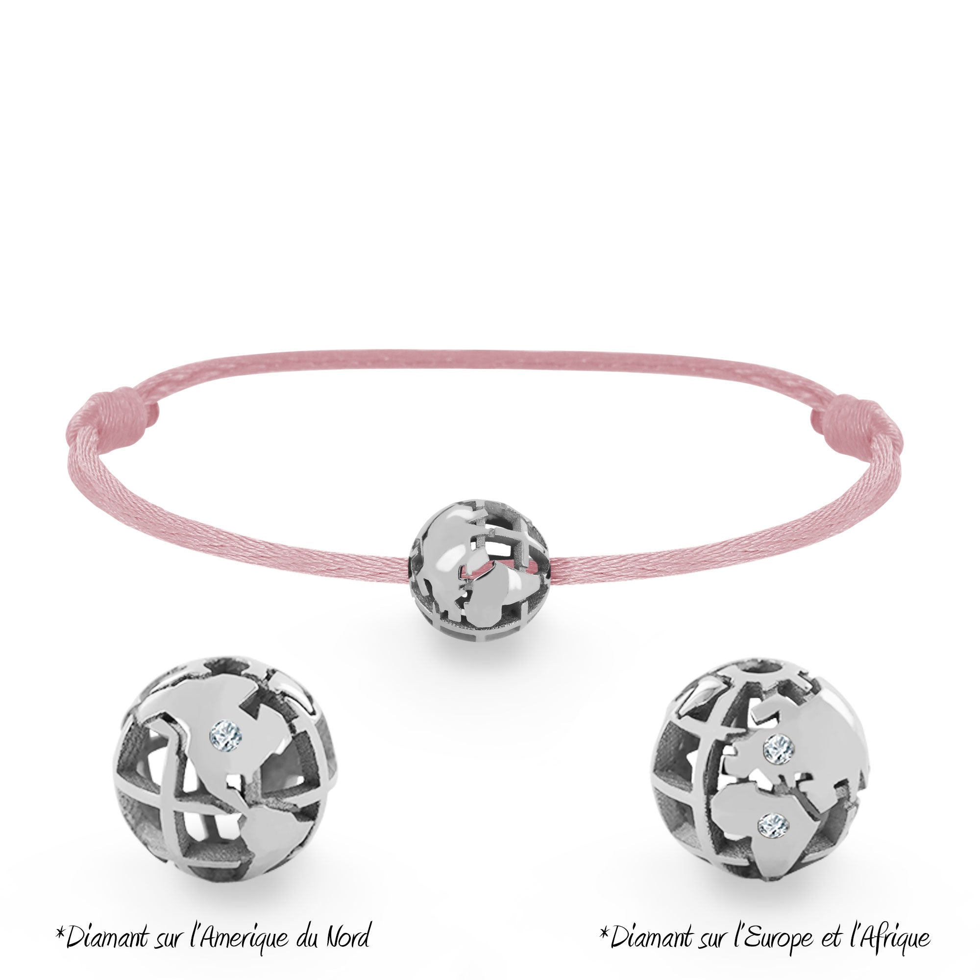 Bracelet Perle de voyage personnalisable