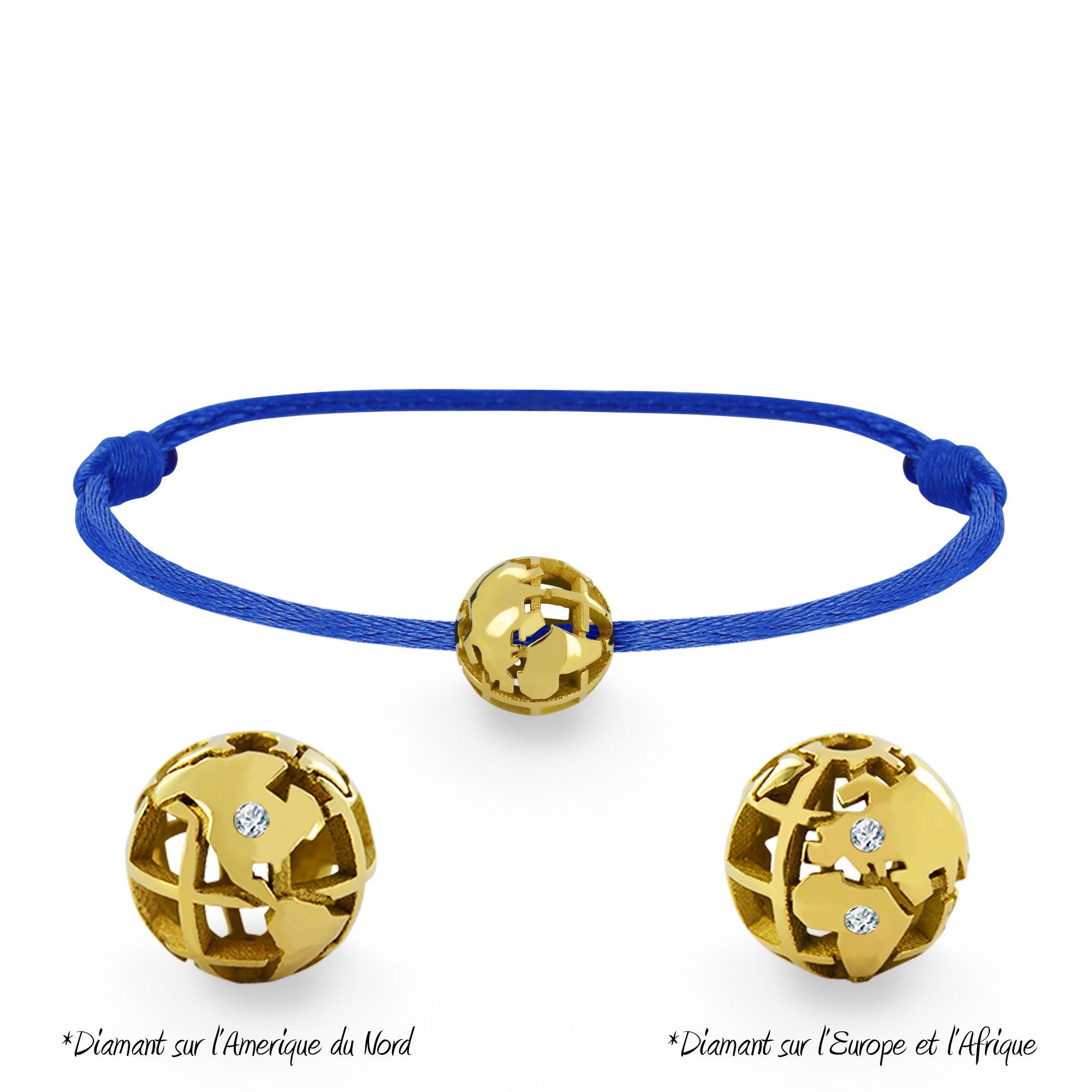 Bracelet Perle de voyage personnalisable