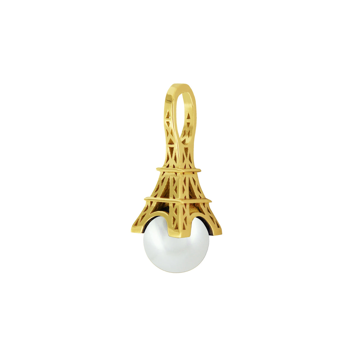 Pendentif Joaillerie En Or 18 Carats Avec Perle - Neuf Sans Emballage - Bijou élégant Et Raffiné