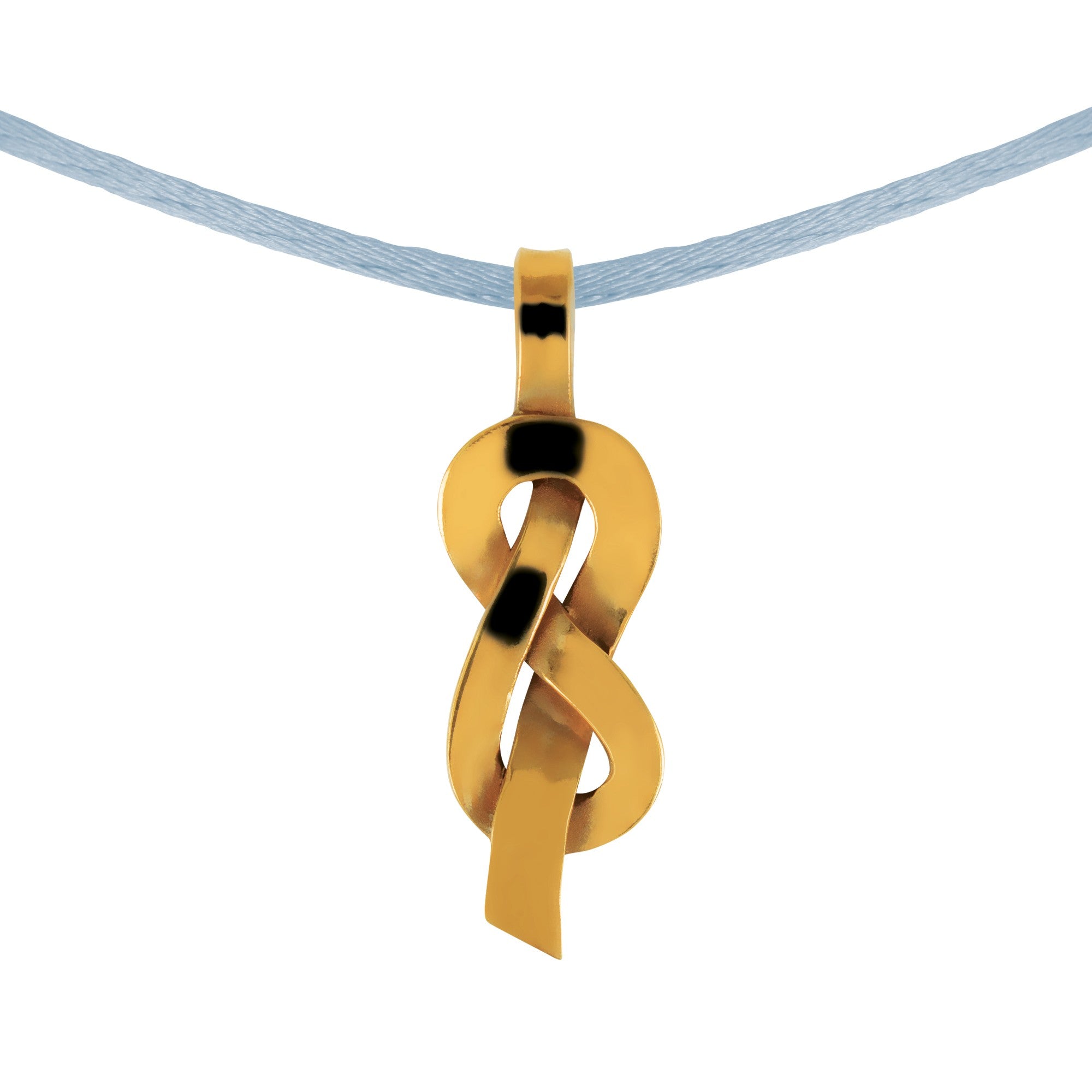 Pendentif Lacs d'Amour en or