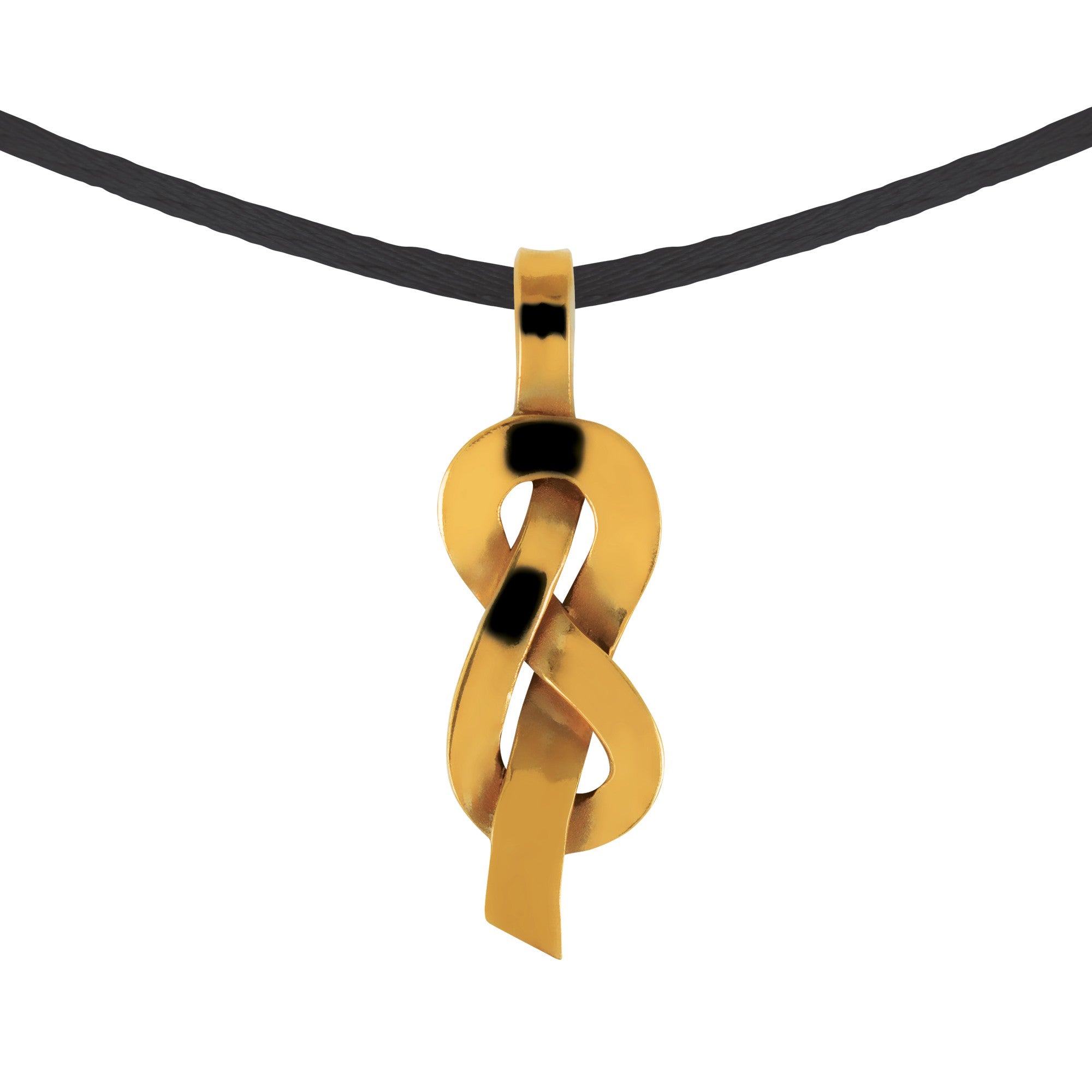 Pendentif Lacs d'Amour en or