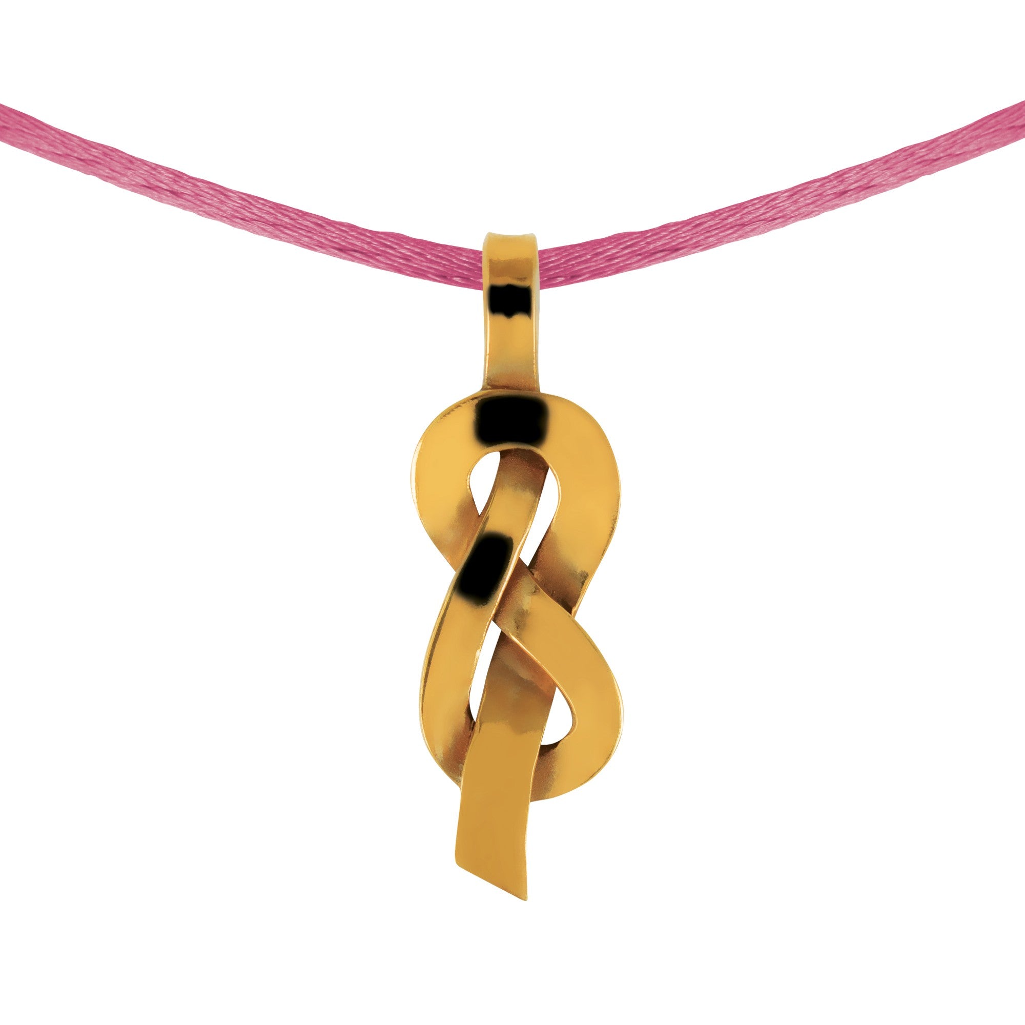 Pendentif Lacs d'Amour en or