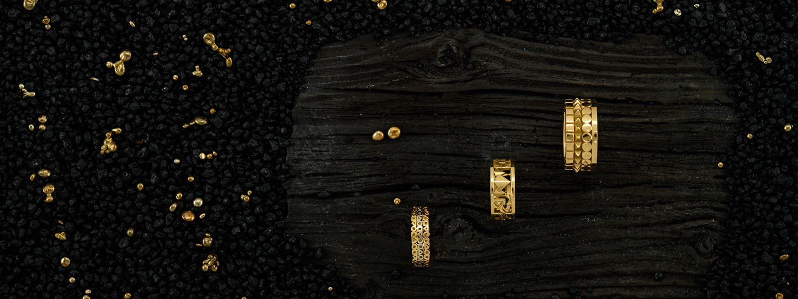 All-gold rings