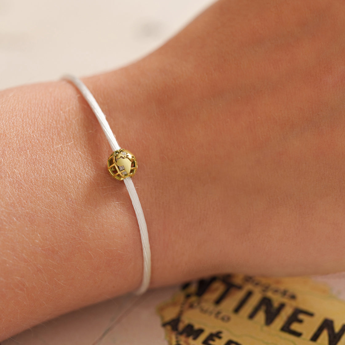 Bracelet Perle de voyage Baby personnalisable