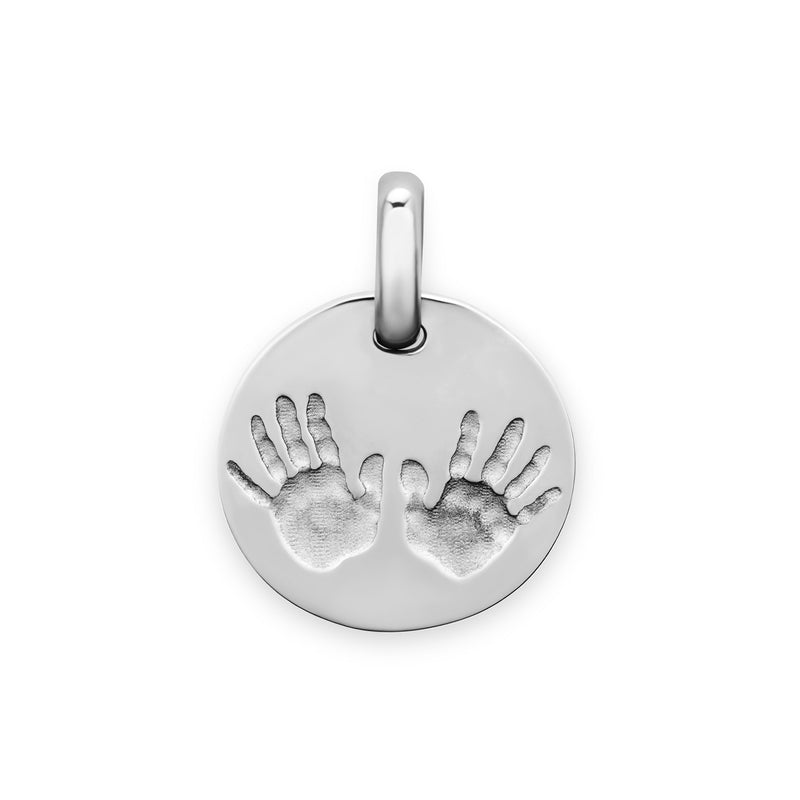 Médaille empreintes or grand modèle