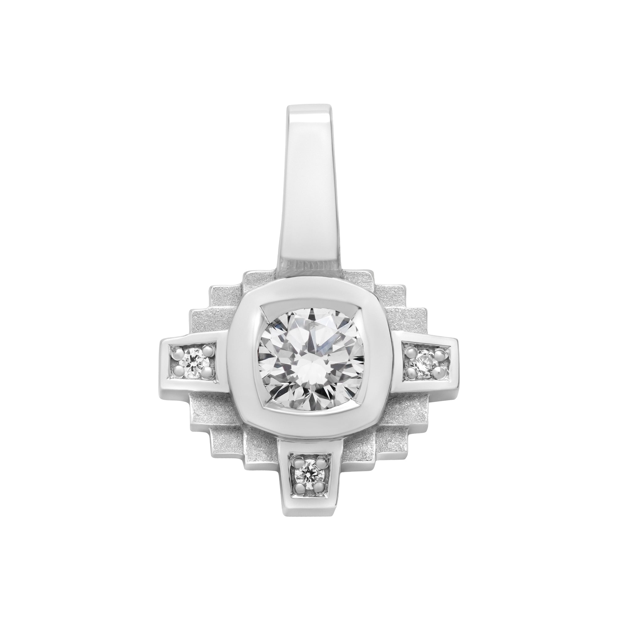 Pendentif Esther Diamant blanc 0,20 ct et diamants