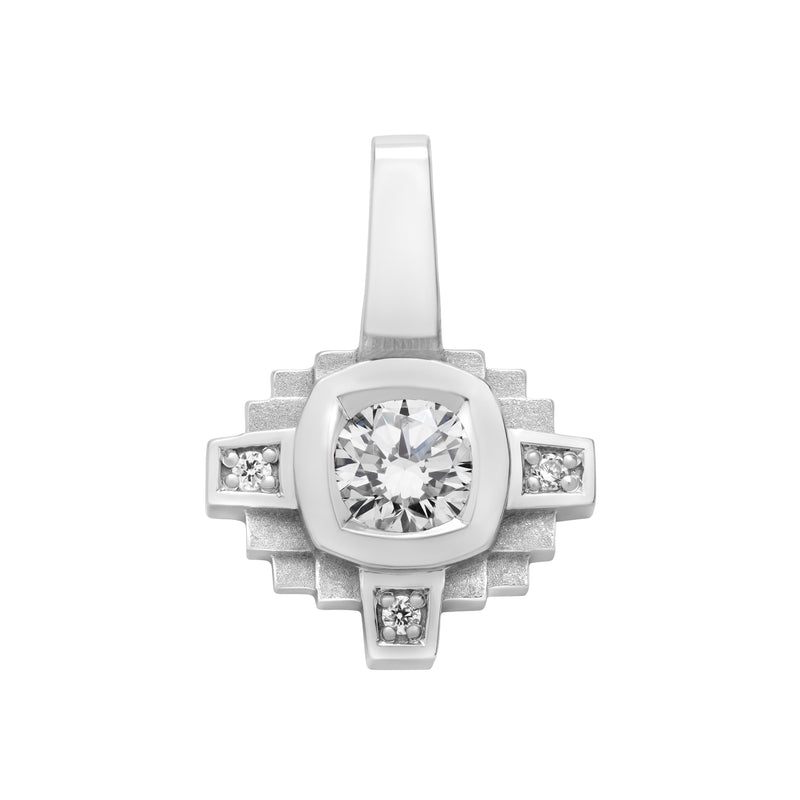 Pendentif Esther Diamant blanc 0,20 ct et diamants