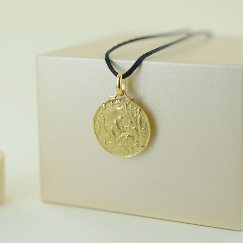 Médaille Le Bon Samaritain en or jaune